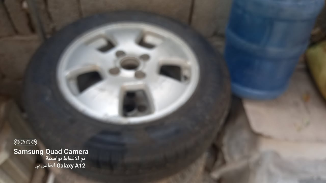 تخم تاير جديد ما ماشي مع الويل كب دايو لانوس للبيع السعر 170الف 
***********
