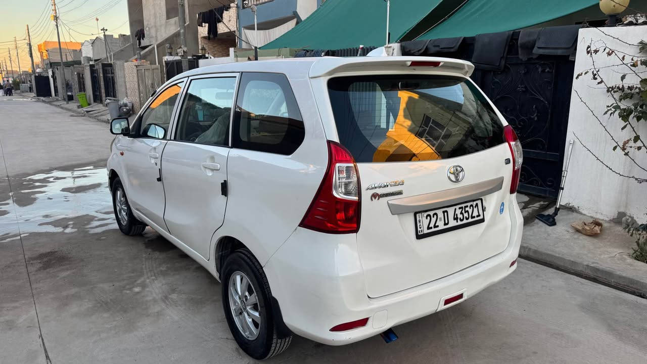 تويوتا افانزا موديل 2017  
مواصفات E 
سياره بي ٤قطع سبغ 
سياره بسمى تحويل وكالة نفس اليوم 
رقم و سنوية جديده 
  سعر سيارة 112 بيها مجال
مكانى اربيل 
0750 4868800 أربيل, العراق
