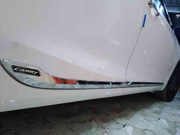 كماليات كامري 12 لحد 17

اللي متوفر حاليا لدى كماليات محمد الجوهر للسيارات

بلوجكتر نوع دلا الأصلي متوفر الكفر نيكل واكو أسود
خاص للكامري 12 لحد 14 
سعر التخم 60 ألف

بردات تركي نسبة التعتيم 50 بالميه
سعر التخم 20 ألف

بردات كويتي معتم طوخ ام 5 قطع 
سعر التخم 40 ألف

بردات كويتي معتم نسبة التعتيم 80 بالميه واكو 100%
ام 7 قطع 
سعر التخم 50 ألف 

سكوب جام مثلث أسود لماع 
سعر التخم 20 ألف

كفر يده أسود
سعر التخم 20 الف

كفر مرايه أسود باتمان أبو فتحة الاشاره
سعر التخم 30 ألف

مطريات أسود ساده كوري
سعر التخم 20 ألف

مطريات أسود خط نيكل
سعر التخم 20 ألف

مطريات نيكل ساده
سعر التخم 40 ألف

ترايش باب نيكل
سعر التخم 40 الف

گاعيه ربل أصلي أسود
سعر التخم 60 ألف

گاعيه صندوق فلين حوضي
السعر 20 ألف

گاعيه صندوق أسود ربل أصلي
السعر 35 ألف

جناح صندوق
السعر 40 ألف

شفقه جام خلفي اسود
السعر 40 ألف

شفتات ستيرن متوفر سلفر رصاصي أحمر أزرق
سعر الزوج 30 ألف

فرشه دشبول خط أحمر لينه مو يابسه تجي وياهه لزكات وتثبت عالدشبول حتى متتحرك
السعر 10 الاف

فرشه دشبول قديفه ثخينه أسود واكو رصاصي تجي مبطنه بماده مانعة الانزلاق حتى ماتتحرك الفرشه
السعر 20 ألف

برده سكه بوب خلفي 
السعر 35 ألف 

عنوان المحل كركوك الحمزلي شارع المطار مقابل وليد البغدادي أسم المحل كماليات محمد الجوهر للسيارات

للحجز مراسله واتس اب ***********
أو ماسنجر عالخاص
