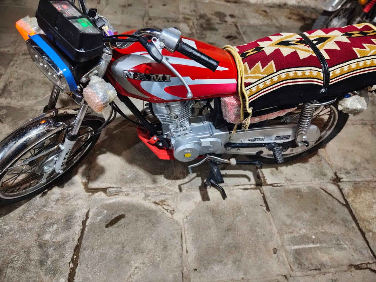 السلام عليكم درجة للبيع متياز درجة وصل موديل ٢٥ مكفوله كفاله عامه درجة جديده كلشي شغال كهرباء وهاي مكان الكحلاء اليرده ينتصل ***********
