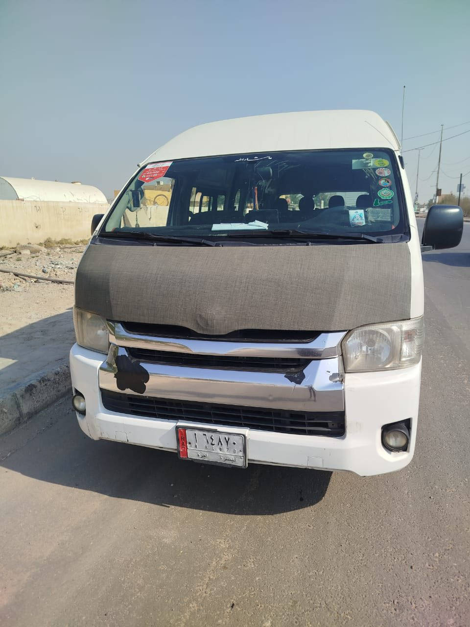 السلام عليكم هايس موديل ٢٠١٦ السياره بيه صبغ انه مكلف بالنشر راعيه بالبصرة والسياره بالبصرة مكينه كير اكسل تبريد غرفه جديده اتصل ع الولد موبايل ***********
