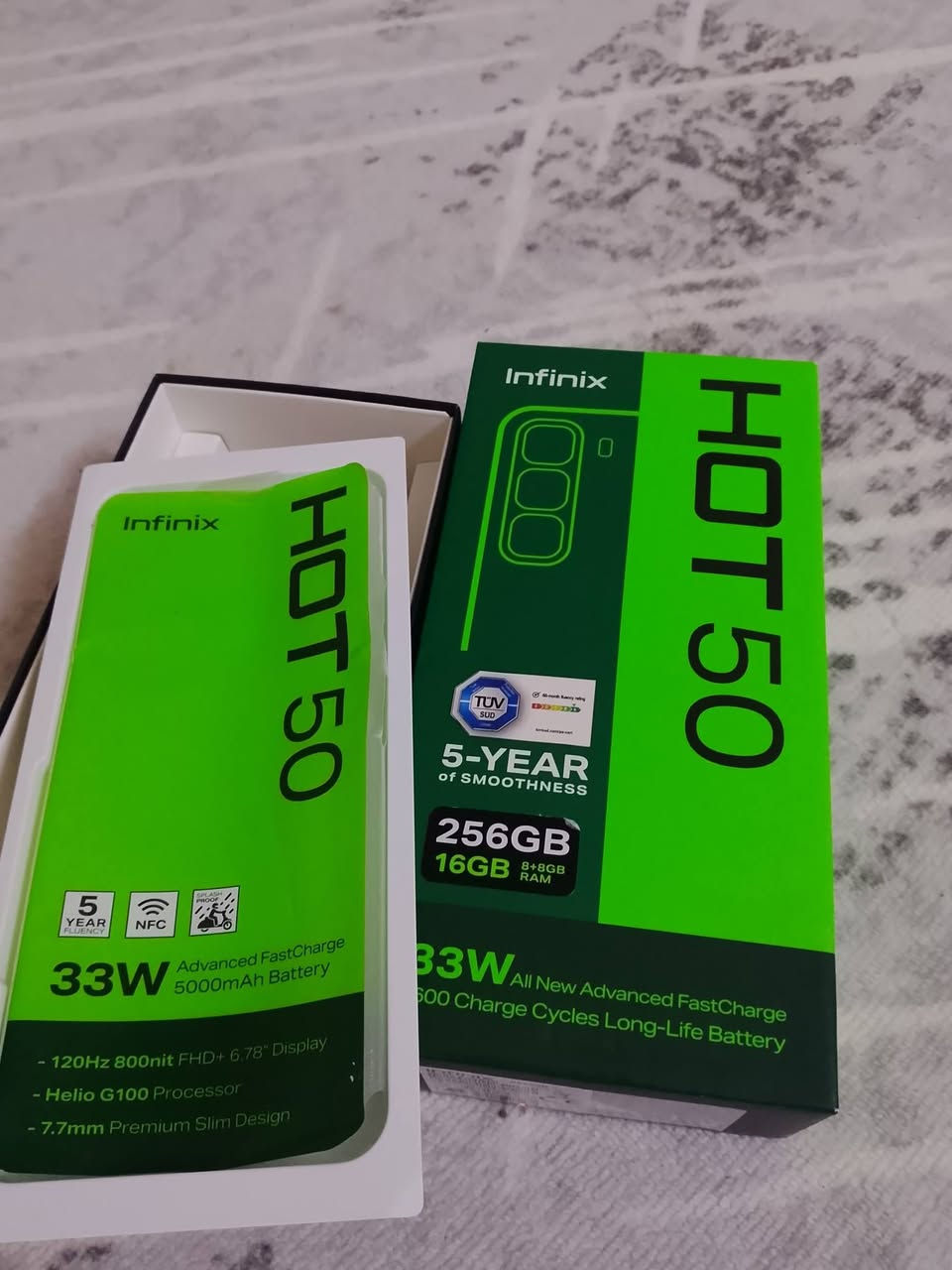 السلام عليكم
Infinix Hot 50 

(ملاحضه) قبل لاتقرا المواصفات مستبدل شاشه فقط نوعيه اصليه

جهاز مابي عيب كل شي شغال 

ذاكره256+16عشوائي🚀

شاشه120هيرتز

معالج helio G100 قوي ويشغل 60فريم

شحن سريع 33واط شاحنته الاصليه ويا

كامر يخبل تصويرها تدعم الذكاء الاصطناعي

دبل سيمكارت
سعرر130


**إذا كنت صاحب هذا الإعلان وتريد حذفه لأي سبب، رجاءا أرسل رسالة إلى الدعم الفني**