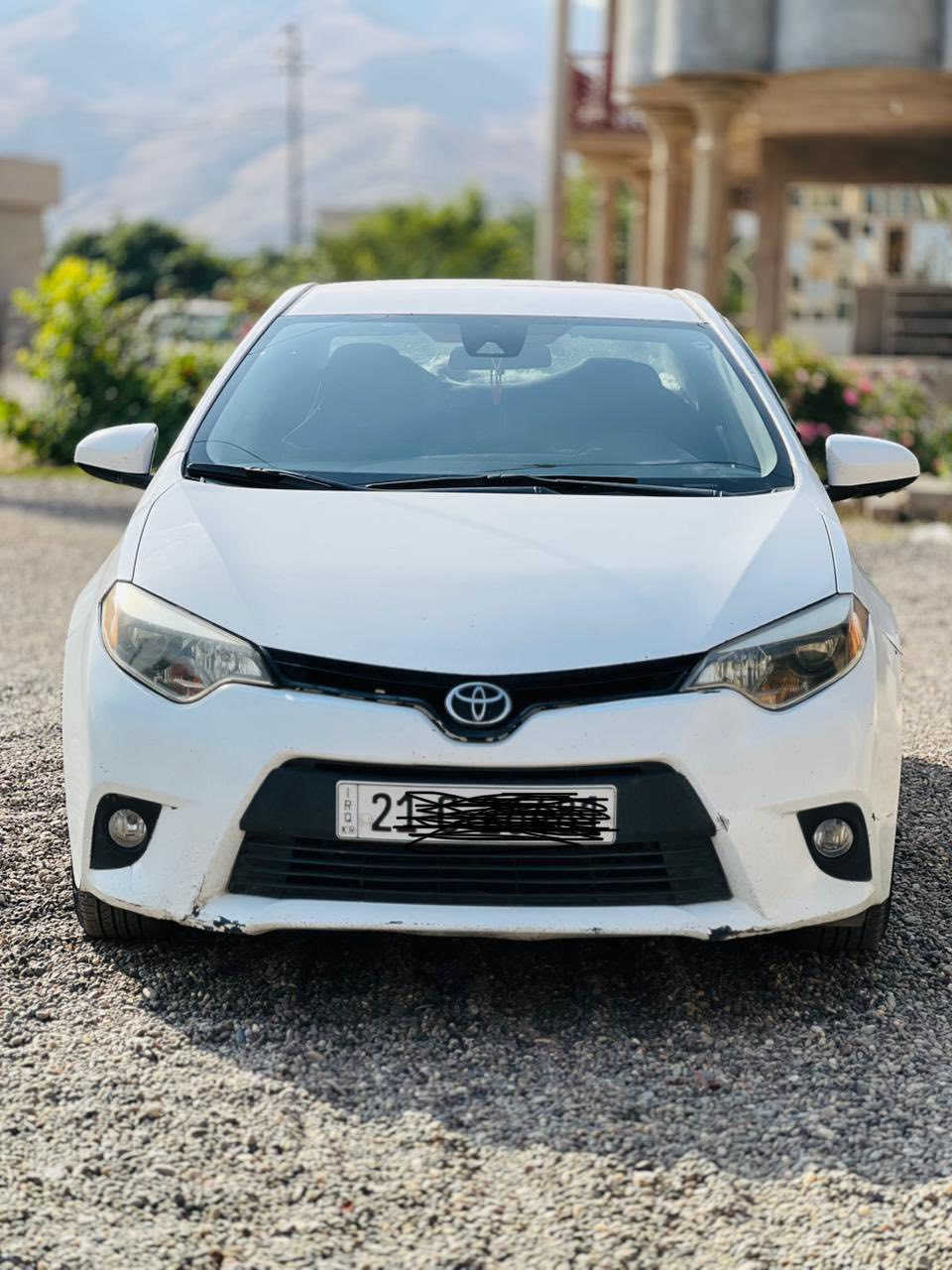 السلام عليكم 
للبيع كورلا 2016 مواصفات LEفول عدا البصمه  سياره حيل حلوه رقم سليمانيه دولي بسمي     السنويه ل28 صدر تواير ويل كب عادي گير ومحرك كلها جاهزه ماناقصه شي بيها اربع قطع بونيد وجاملقات امامي وباب خلف السايق  السعر128وبيها مجال  الاتصال على الرقم 
*********** 
مكان السياره بيجي قرية المسحگ
