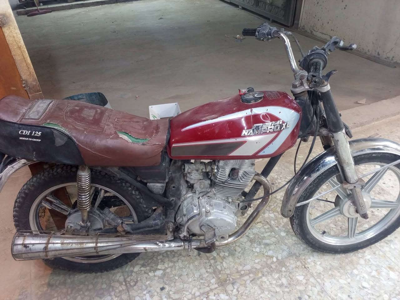 سلام عليكم دراجه اللبيع شغاله كامله تايرات وياله جديد مكاني بغدادالشعب  السعر 160 ***********
