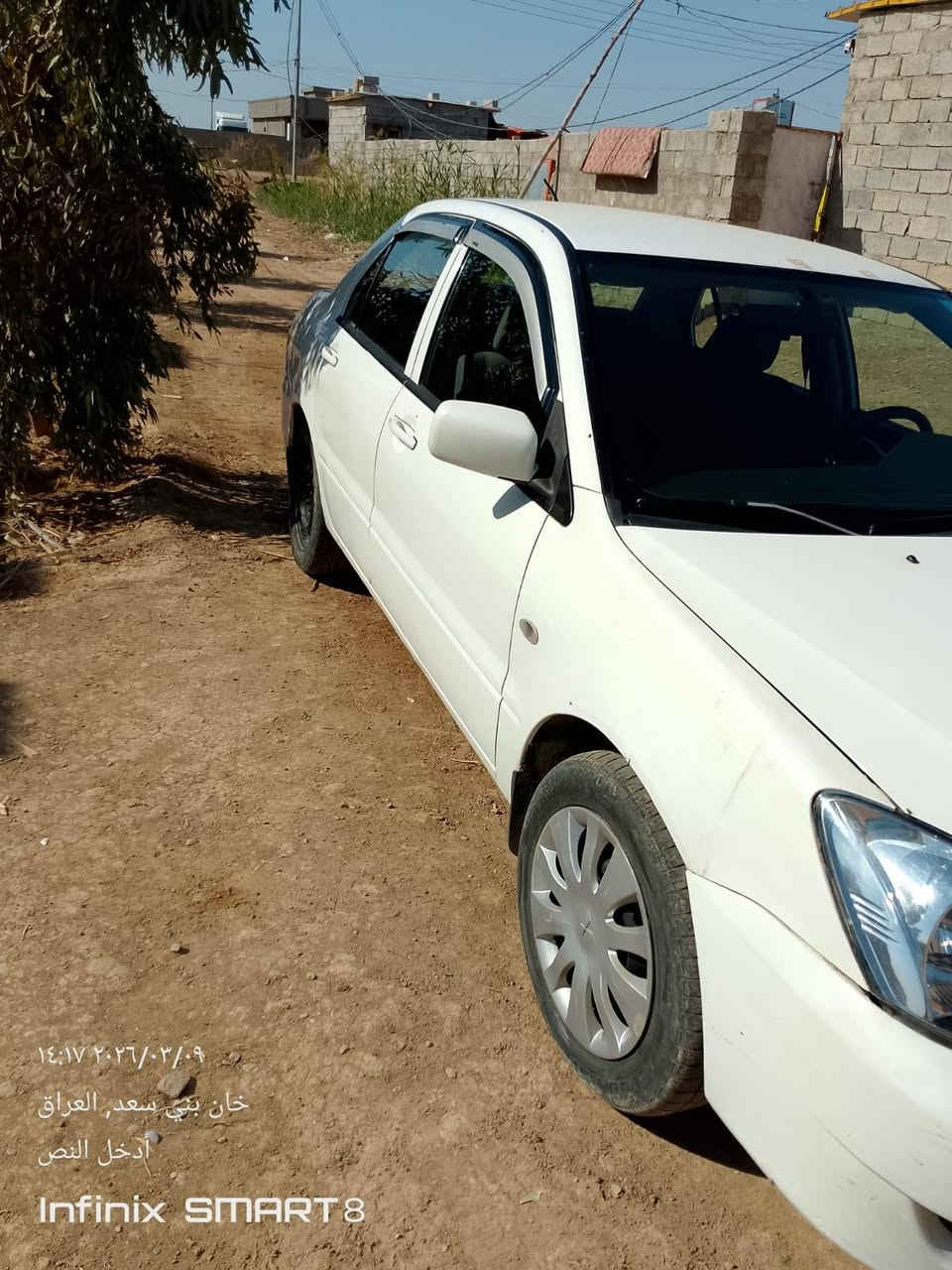 السلام عليكم لانسر للبيع موديل 2011  سياره بيه خيط بخار المكان بغداد الزعفرانيه السعر 80 اوبيه مجال الرقم ***********
