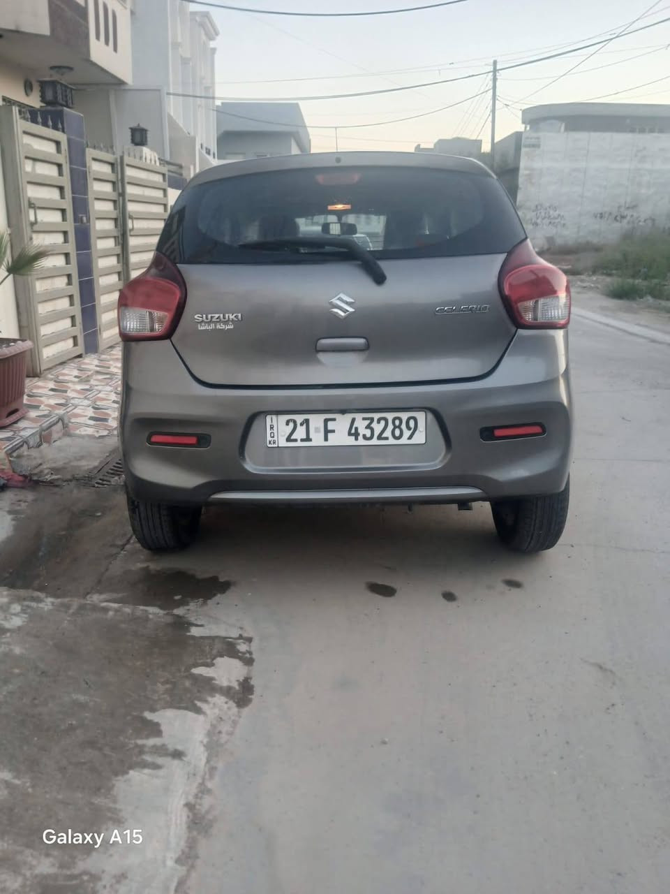 << شركة سازوكي >> SUZUKI // ياباني شكل جديد... سيارة سحب شركة/زيرو/ كلين بدون صبغ ماشية فقط (( 7 )) سبعة الف كيلومتر حقيقي فقط يعني بعدها زيرو والسيارة مرقمة شمالي (( رقم سليمانية دولي )) جديد وهزة جديد وسنوية لحد ( 2030 ) جديد شرط التحويل.
- سعر مناسب لسيارة (( 90 )) ورقة فقط لشراي.
- أتصال علرقم *********** أسيا
*********** واتساب
-لون السيارة مميز.
-موديل السيارة ((2023)). 
- مواصفات السيارة خذمات خليجي داخل سيارة مطعم شكري وأسود وسلفر... كير اوتوماتيك..مكينة ياباني علبلاد أقتصادي..تدفئة..تبريد ثلج..شاشة اندرويد بلادي مواصفات خاصة..تحكم أستيرين طرفين..بلوثوث..جامات كهرباء..مانع تزحلق..اي بي أس..كاميرا بلاد..حساسات خلفية بلادي..ستوب لايت..بلاجكتور..مرايات كهرباء..أشاير بجاملخ..أسبير جوكر علشركة...ويل كروم أسود بلاد شركة حجم اطارات ١٥ جديد..سويج جداحة عدد٢ قفل مركزي نظام سنتر لوك..أطفاء ذاتي عند توقف سيارة..مانع ضباب..نظام أيرباكات علبلاد...يو بي أس...غراض بلاد شركة بعدها بيه... لاواصق ولزكات شركة بعدها بية.
-مكان سيارة كركوك. كركوك, العراق
