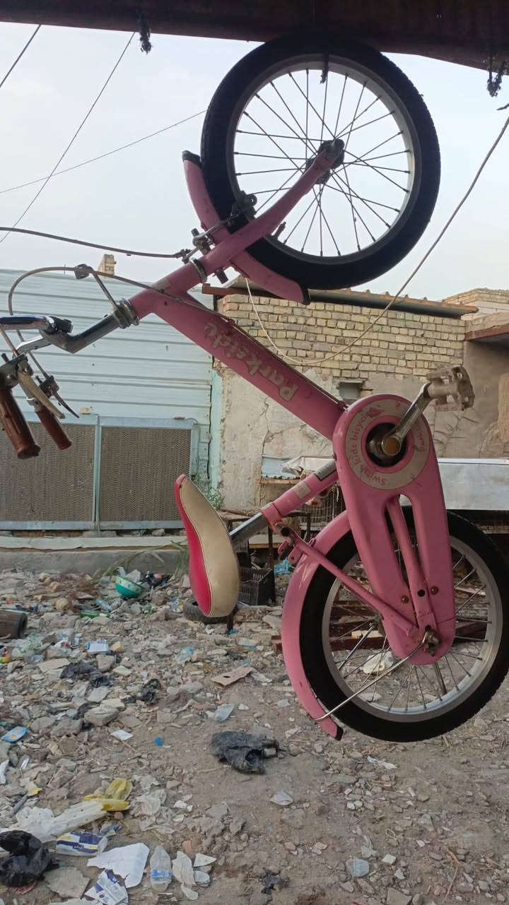 السلام عليكم بيسكلات حجم  
16  18  22  24  26 بيسكلات ياباني ونضاف  العنوان ناصريه سومر السوك العصري ***********
