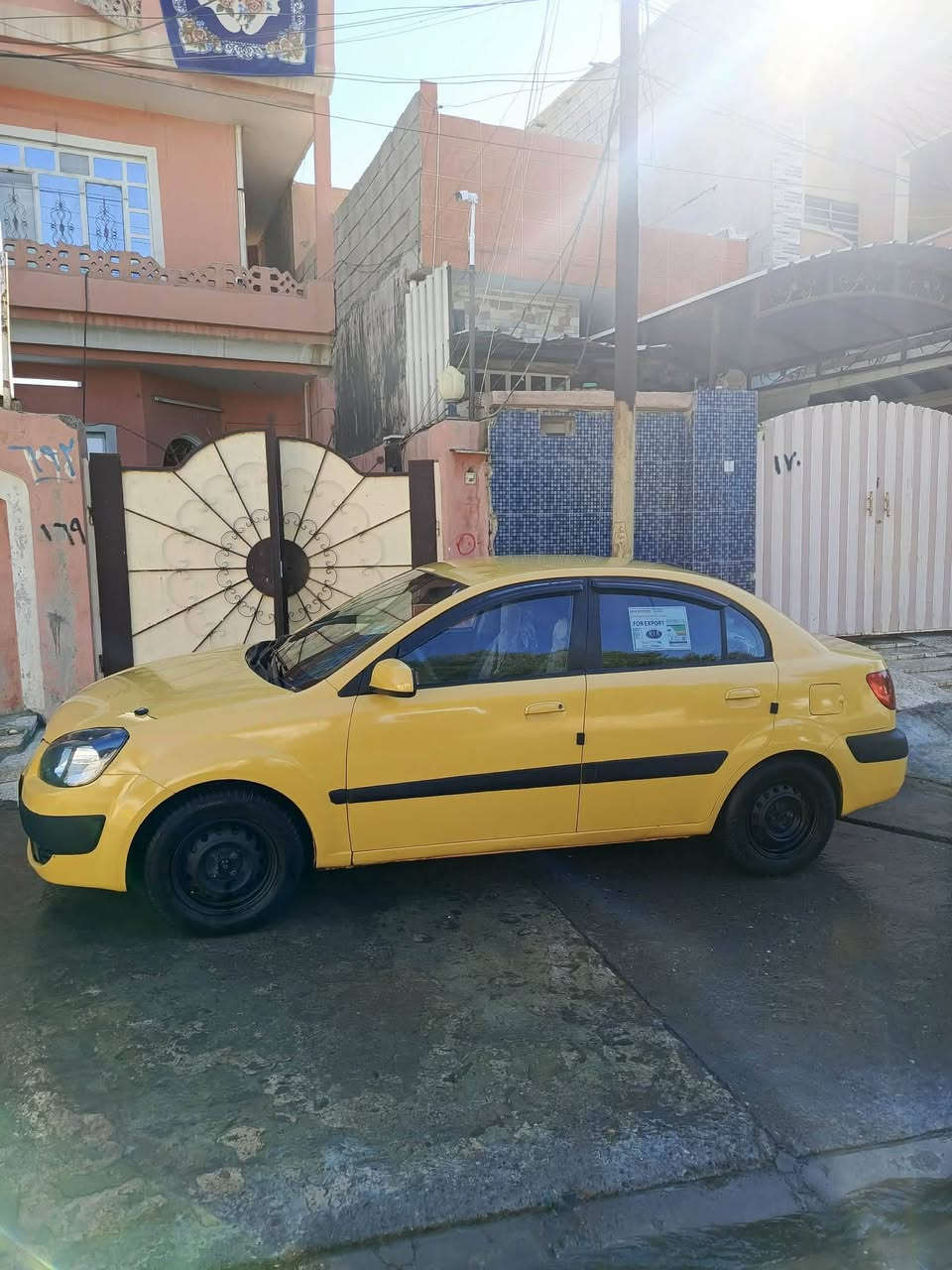 كيا ريو للبيع امريكي موديل 2009
محرك 16 اصلي وكير شرط 
جوم كهرب داخل برايد أسود 
سنويه بسمي جديده 
كابون كتروني بيها 
رقم بغداد دولي 
ضرر جاملغ اليمين الكدام 
السعر 86 وبيها مجال قليل 
اتصل ع أرقام وتدلل 
***********
***********
