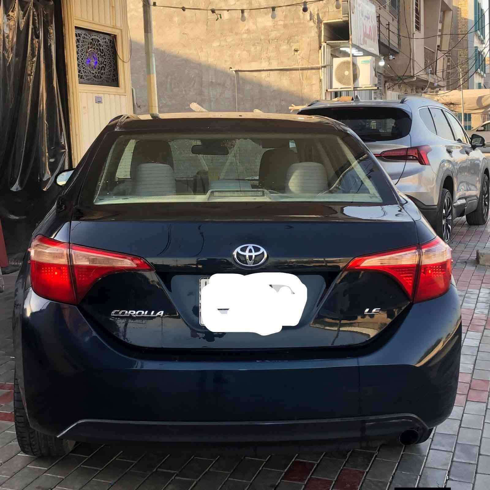 للبيع كورلا 2018مكينه ١٨٠٠ ماشية 106 الف
فئة LE
شاشه نظام اندرود كبيره كامرة  تحكمات جهتين حاكيه  بلوتوث اوكس ٣وضعيات قياده تبريد ثلج  رادر
لايت زنون عالي ناصي وبلاجكتورات زنون
كير مكينه مكفوله تبريد ثلج رقم
بغداد بسمي هزه جديده رقم جديد دولي
السيارة بيها اربع قطع صبغ السعر 115 وبيها مجال مكان السيارة كربلاء حي الحسين ***********
