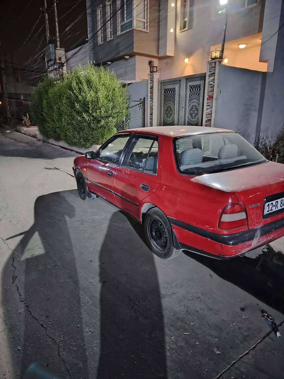 السلام عليكم
مكلف بل نشر 
سياره نيسان صني موديل ٩٢
جامات كهرب
ستيرن بور
رقم مسطرة جديد
كير عادي 
٤ابواب صبغ معجون قليل
شرط التحويل
السعر ٣٧ وبيها مجال قليل 
***********
