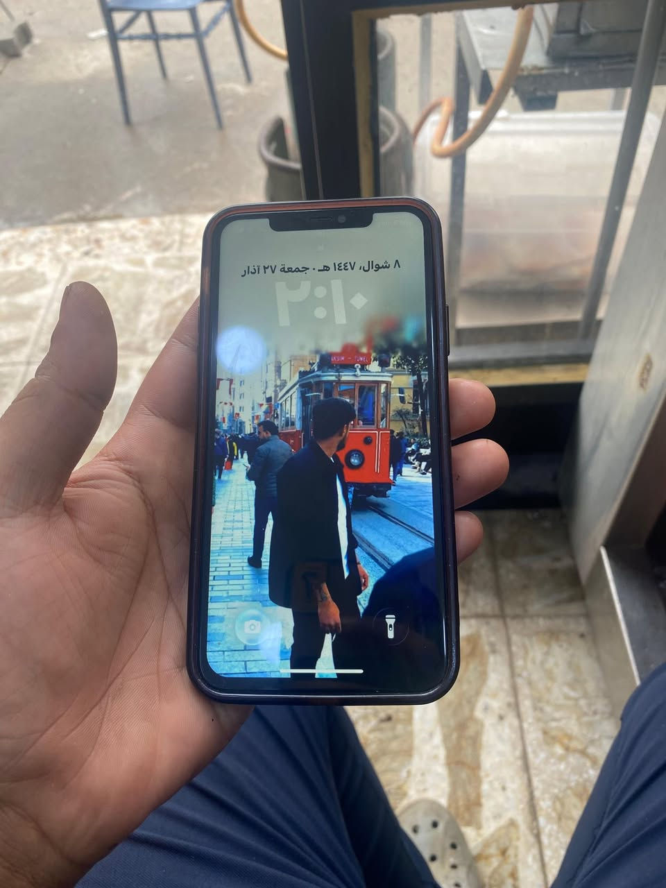 السلام عليكم ايفون 11 برو ماكس مبدل شاشه اصليه وضهر مكسور  ذاكره 256  شحنه زين ميصرف بطاريته 78
سعره ١٧٥ 
***********
