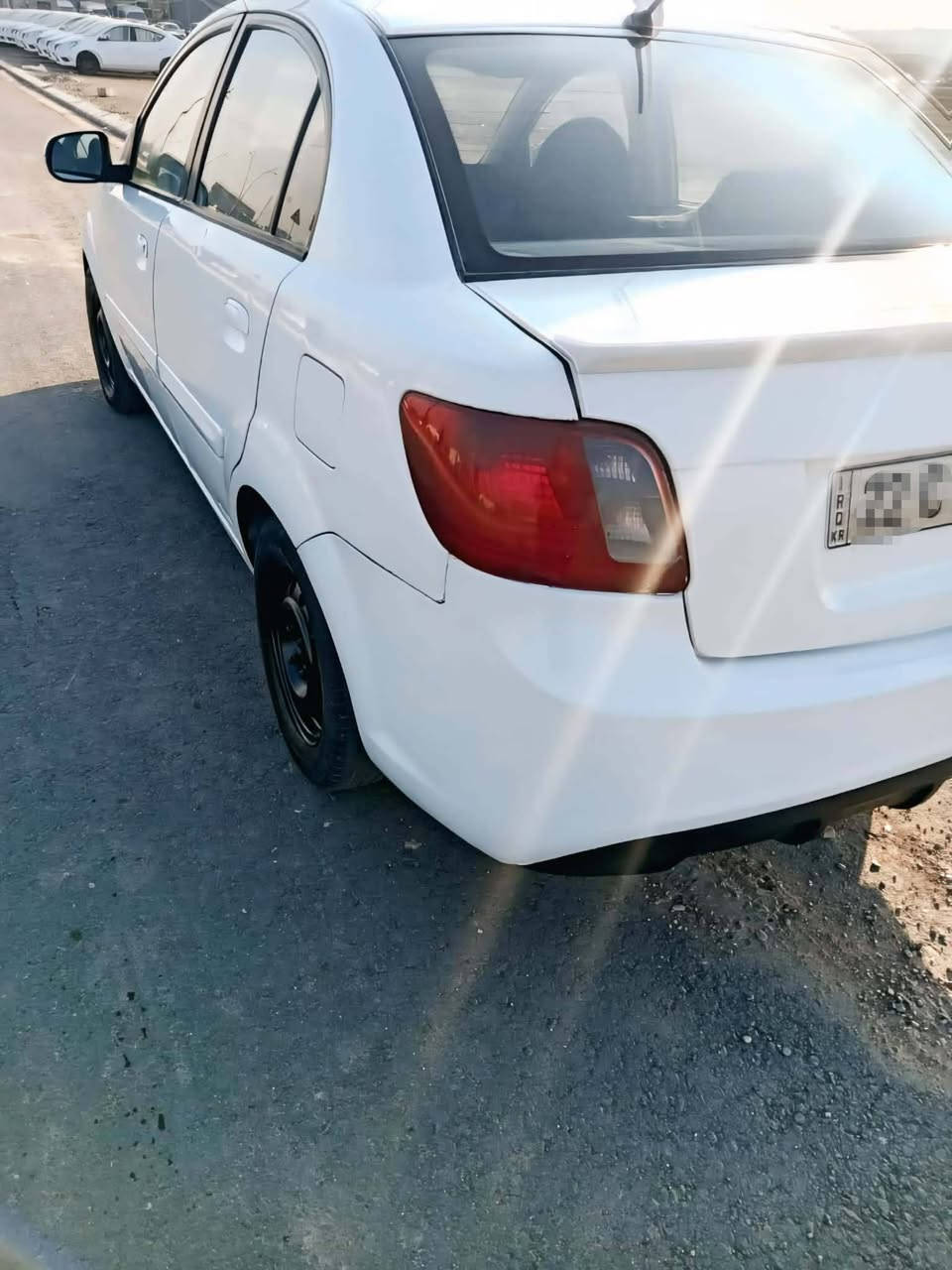 كيا ريو 2012 رقم اربيل مسطرة بأسمي كوبون بانزين  حجم 16 كير ومحرك جديد تبريد ثلج كهربائيات كلها شغالة ضررها  جاملغ خلفي  يم البكلايت سيارة حلوة وجاهزة ما ناقصها شي السعر 90 وبيها مجال قليل الاتصال على الرقم *********** غير متواجد عل فيس
