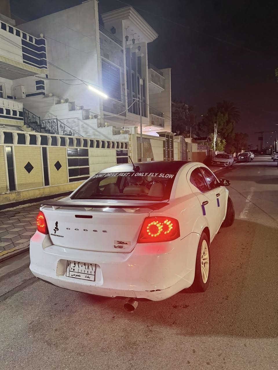 السلام عليكم
للبيع
دوج افنجر 2012 محرك 2400

 شاشه 
تحكم ستيرن
داخل جلد وكنتارا
ارضيه جلد
داش كام
كامره خلفيه
كير ومحرك مكفولات
تخم تاير جديد
باتري جديد
لايت عالي زينون
منظومة غاز اتيكر باب الاول
دسكات جدد دبل لينك
رقم بغداد
سويجات عدد 2
منظومة تبريد جديده

السياره على ايدنه من 2014 جاهزه وكامله ترايك وين متريد شلعه تشك الكاع
عليها غرامه مليون و90 الف تنزل من سعرها

للاستفسار اتصل
***********
