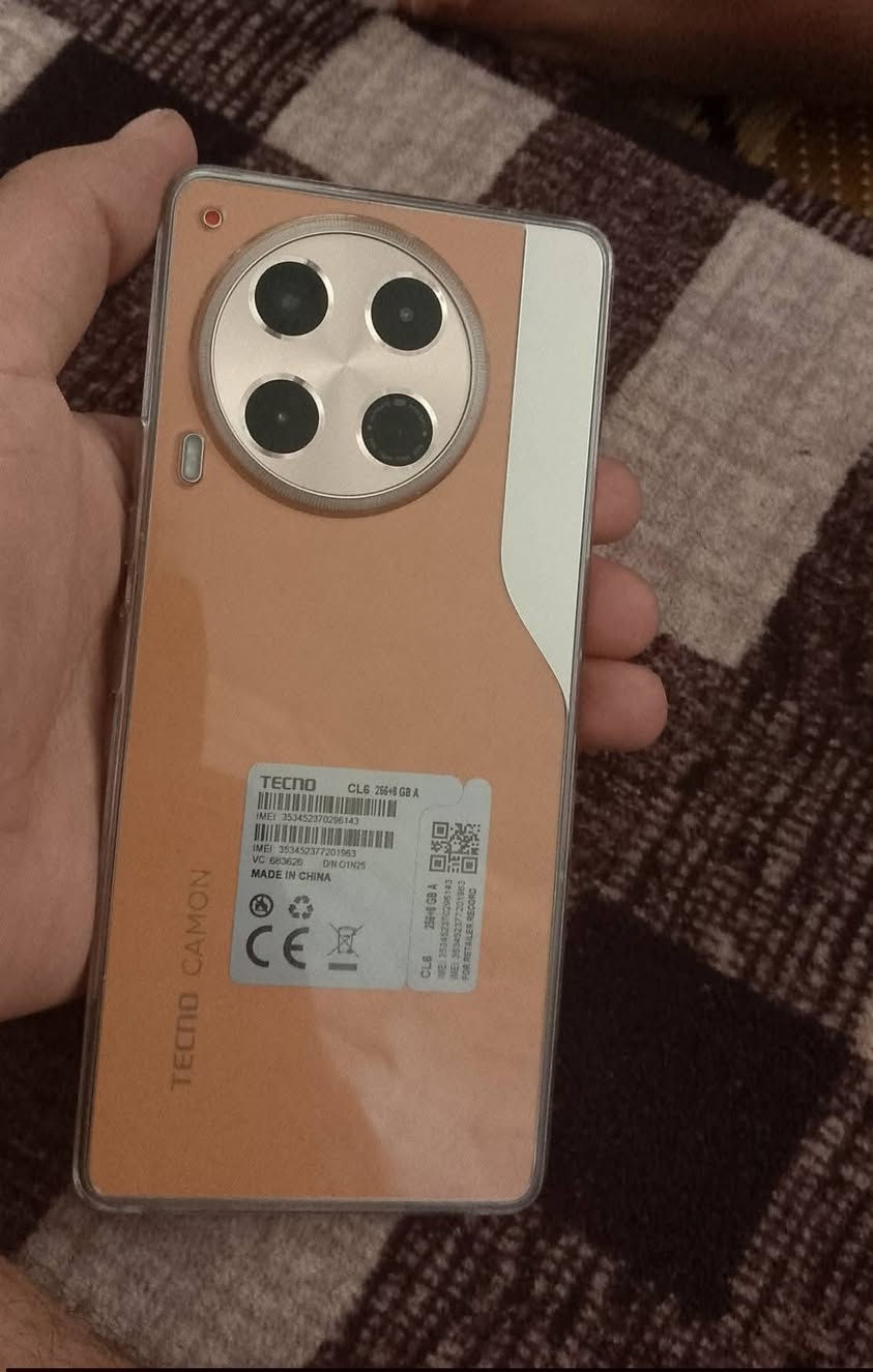 للبيع: تكنو كامون 30 فايف جي
(TECNO Camon 30 5G)

🔹 الجهاز نظيف جداً ويشتغل ممتاز   

🔹 مناسب للألعاب خصوصاً ببجي يشتغل بسلاسة 🎮  

مواصفات الجهاز:  

• شاشة كبيرة حوالي 6.78 إنج بدقة عالية و 120Hz  

• معالج قوي يدعم شبكة 5G  

• رام 8+8=16

• ذاكرة 256GB  

• كاميرا رئيسية 50 ميغابكسل كلش حلوه 

• بصمة مدمجه بشاشه سريعة + فتح بالوجه  

• بطارية 5000mAh تدوم وقت طويل +شحن سريع

  

جهاز مامفتوح بحاله ممتاز 

مكان موصل 

سعر 230


**إذا كنت صاحب هذا الإعلان وتريد حذفه لأي سبب، رجاءا أرسل رسالة إلى الدعم الفني**