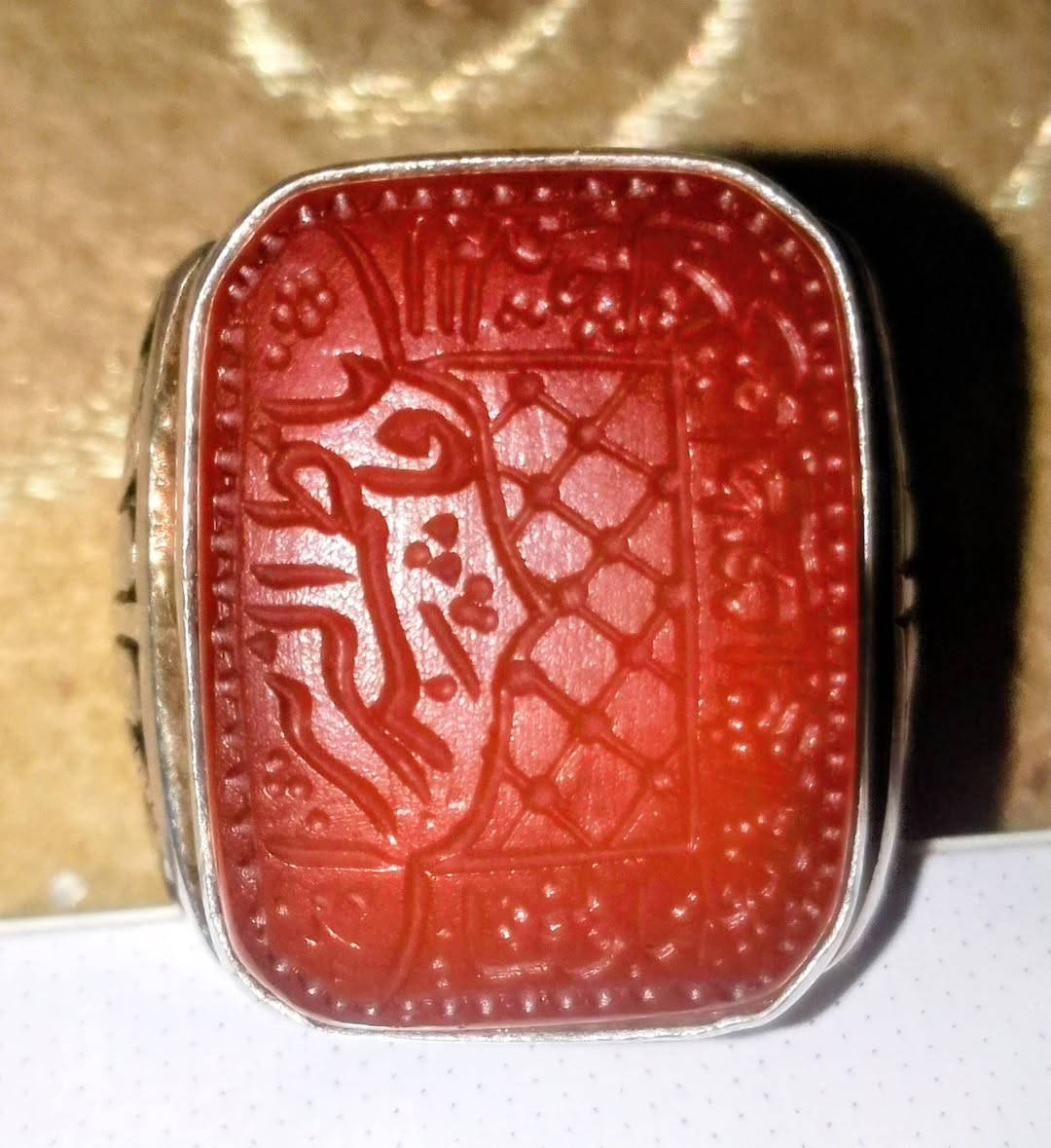 خاتم من العقيق اليماني للبيع السعر ٦٠ ألف مكاني كربلاء


**إذا كنت صاحب هذا الإعلان وتريد حذفه لأي سبب، رجاءا أرسل رسالة إلى الدعم الفني**