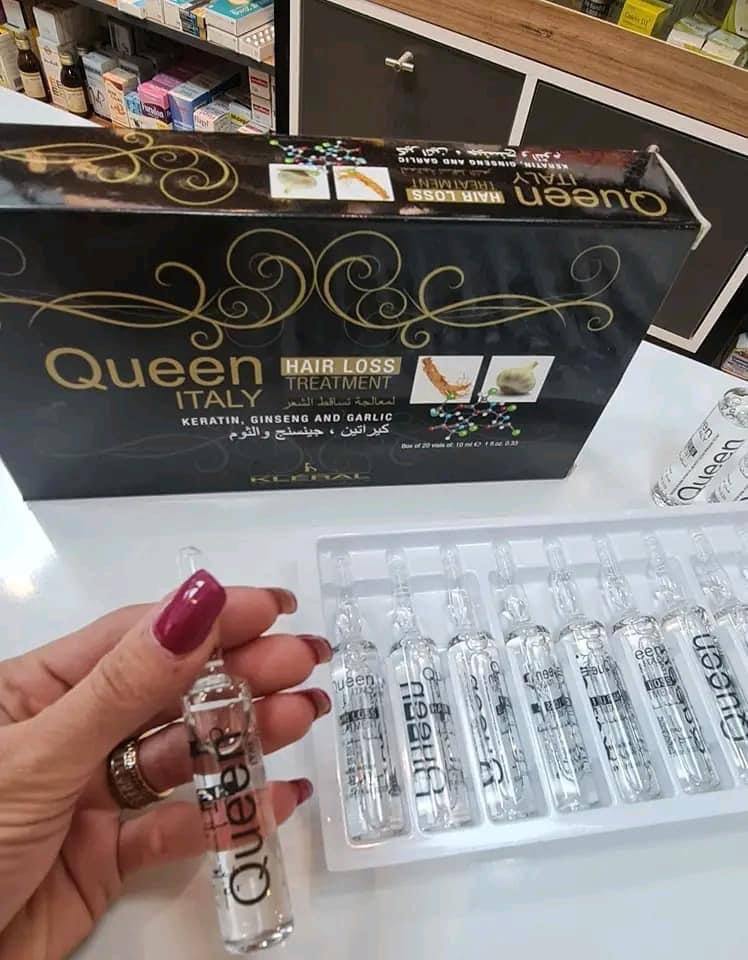 أفضل علاج لتساقط الشعر
بكج امبولات كوين لتساقط شعر 
لكثرة الطلب عليها وكثرة التجارب الرائعة في وقف التساقط وفرناها لكم مرة اخرى

بكج امبولات علاج تساقط الشعر وبطأ النمو والتقصف وضعف بصيلات الشعر امبولات كوين الايطاليه لوقف لتساقط الشعر وتعالج ضعفه أبر كوين مصنوعة من الكرياتين و جينسنج والثوم اعشاب طبيعية معالجه مضمونه للتساقط والتقصف وينظم عمل الغدد الدهنية بالاضافة الى تكييف فروة الرأس ومنع عملية ترقق وضعف الشعر ويساعد على نمو الشعر 

1- تغذي بصيلات الشعر و تعيد نشاطها وحيويتها 
2- تمنع التساقط الشعر حتى الوراثي نهائياً 
3- تقوي الشعر وتعيد كثافه الشعر 

20 امبولة السيت 

  توصيل لجميع محافظات العراق ٤ الاف


**إذا كنت صاحب هذا الإعلان وتريد حذفه لأي سبب، رجاءا أرسل رسالة إلى الدعم الفني**