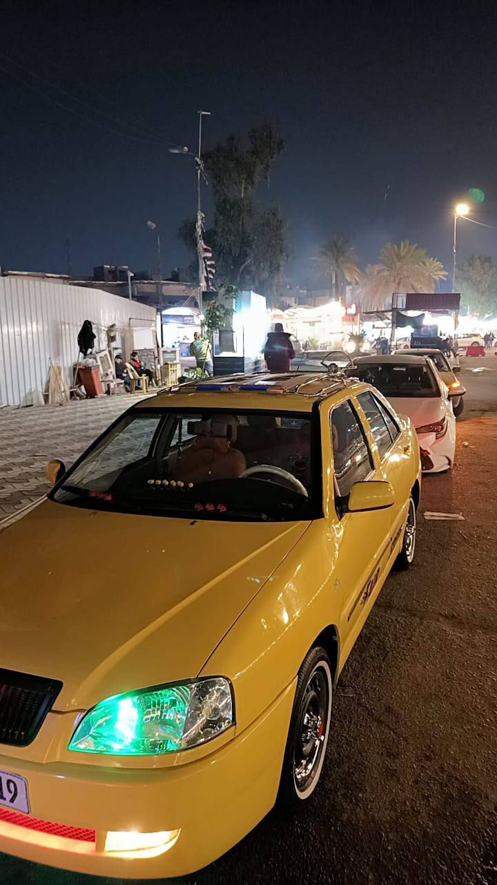 السلام وعليكم سيارة شيري موديل 2013 
فقط بيه ضربه جاملغ الخلفي علا جهت الصدر 
وراجع عل بارد السعر 40وبيه مجال 
رقم ***********
