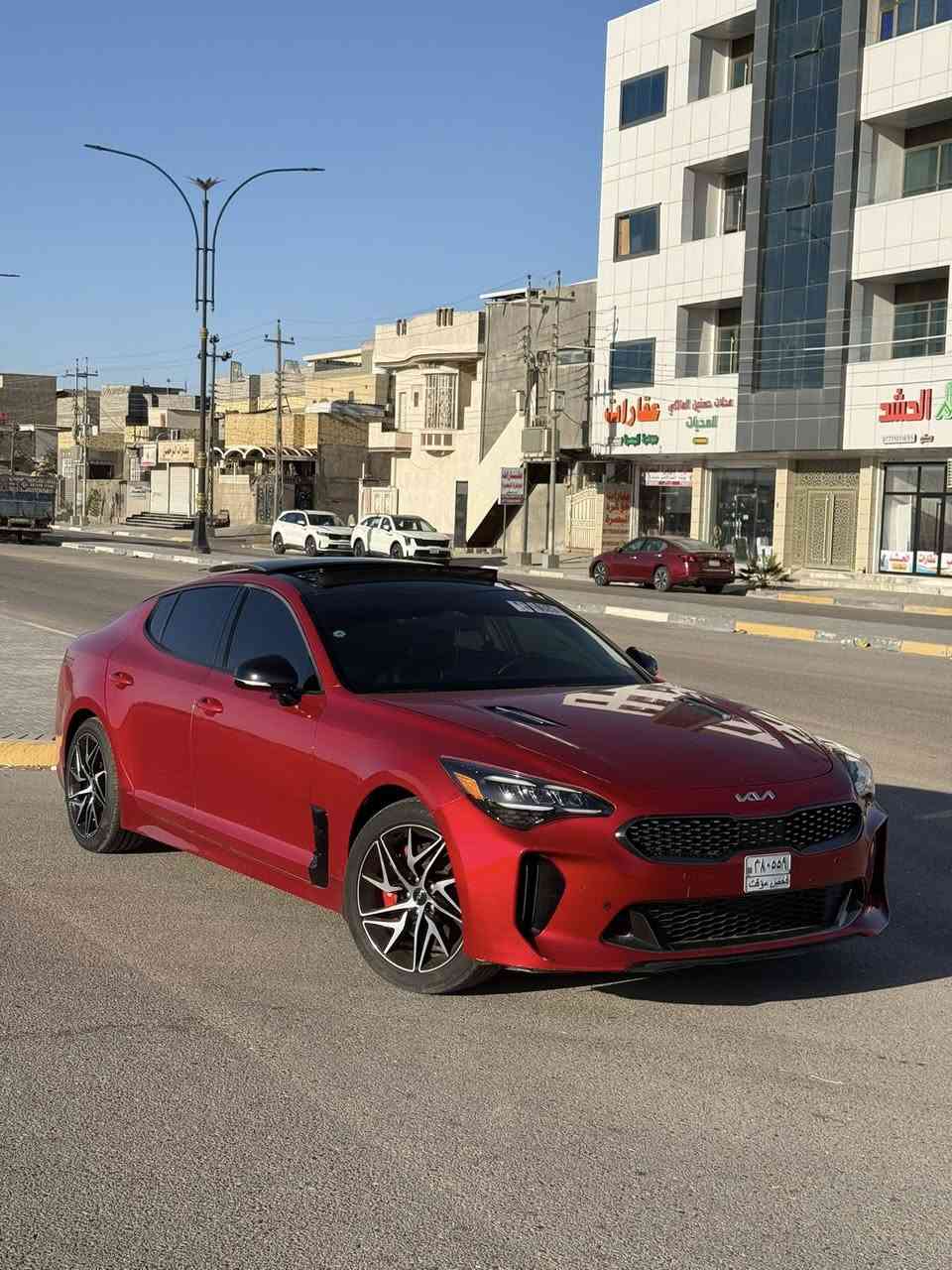 سلام عليكم مستعجل ع بيع كيا ستنكر موديل 23 لون مميز  جيتي لاين فول مواصفات للاخير حره مامرقمه سياره جداً نضيفه  حادثها مثل ماموضح بلصوره. مامبدل بيها شي فقط شويه من البنيد كفاله  للاستفسار 
***********
