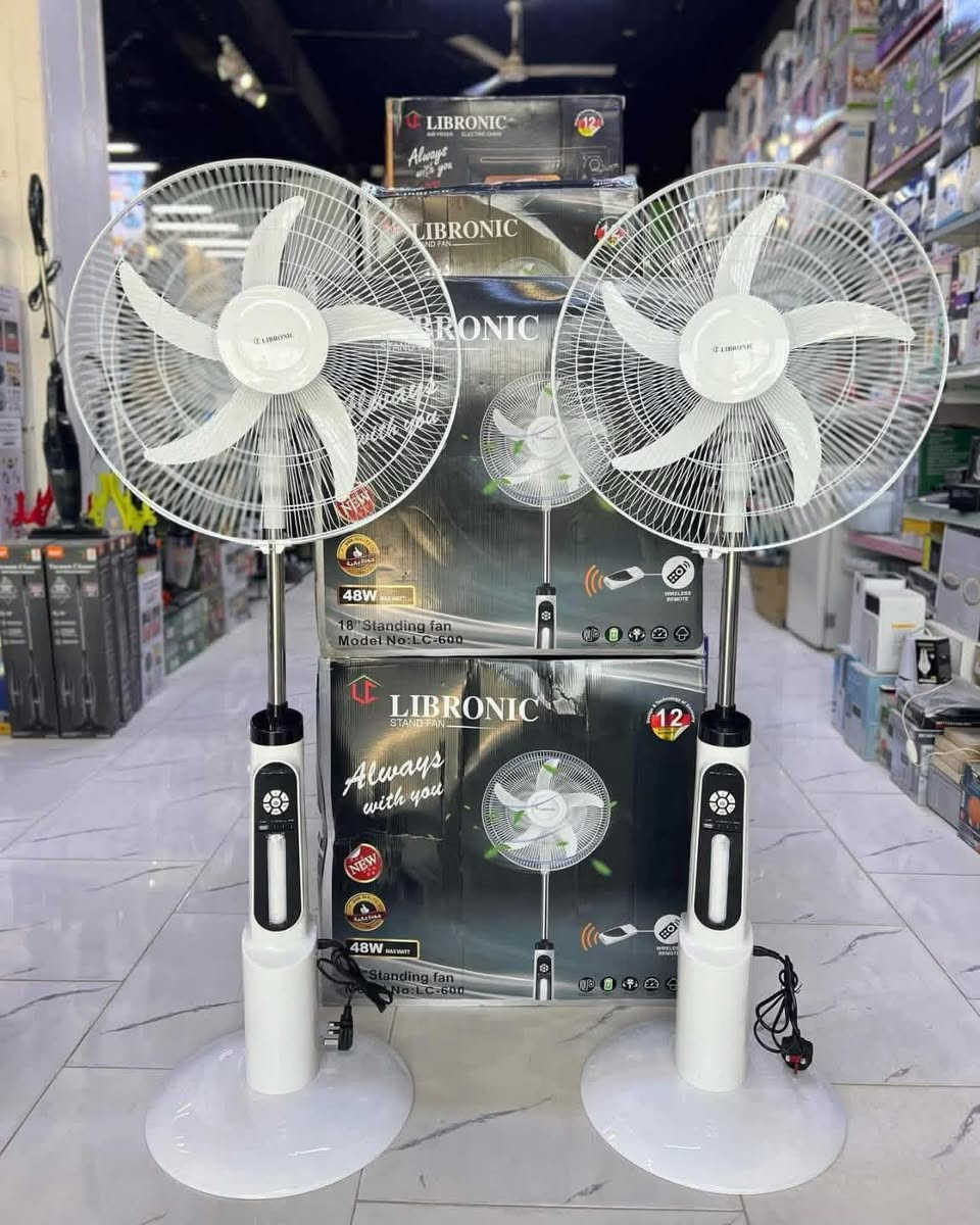 على بركة الله 
تم وصول من شركة LIBRONIC  🔥
مراوح شحن عمودية 18 انج 
بطاريه كبيره 12v/7Ah 
ريمونت كونترول 
اناره LED
3 انواع سرع مع مؤقت إطفاء 
شاحن USB للموبايل 
اعاده شحن عن طريق الكهرباء 
سعر المروحة ب ٧٥ الف 💵
يتوفر توصيل جميع انحاء العراق
متوفر البيع بالنقد والتقسيط  #البيع


**إذا كنت صاحب هذا الإعلان وتريد حذفه لأي سبب، رجاءا أرسل رسالة إلى الدعم الفني**