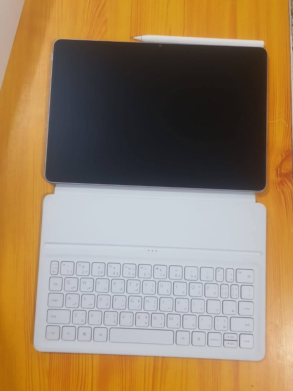 السلام عليكم 
تابلت هواوي ميت باد 11.5s
HUAWEI Matepad 11.5s Paper Matte Edirion

هذه تابلت نسخة ال s مو النسخة العادية 
ذاكرته 256 كيكا
رام 8 كيكا 
شاشه ورقية تفيد الرسامين وطلاب
يشغل برامج الاوفس من ورد واكسل 
معدل تحديث الشاشه 144 هرتز

الجهاز جديد ونظافتة 100%
وبعده فتره الضمان 
شخط واحد الجهاز ما بي 
جهاز تاخذه كانما ماخذه جديد من الوكيل 
جميع ملحقات الجهاز وياه من كارتونة وشاحنة وقلم وكيبورت وكفر
ما راح تحتاج تشتري اي شي للجهاز 

سعر الجهاز 500 الف 

مع العلم سعر الجهاز الجديد بالسوك 650 الف


**إذا كنت صاحب هذا الإعلان وتريد حذفه لأي سبب، رجاءا أرسل رسالة إلى الدعم الفني**