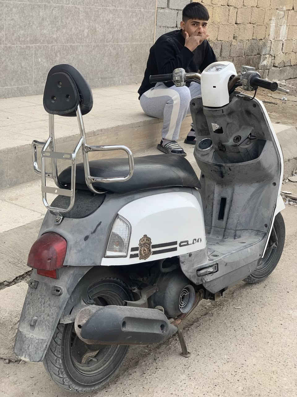 سلام عليكم دراجة بوليس رمبة
محرك على وضع الشركة لاتنقيص ولاتبخير 
دراجة جديدة تخبل كهربائيات كلها شغالة 
سيباية. تجوة. قفل اكسل قفل جنطة قفل ستيرن 
كلها شغالة مابيها اي نقص السعر. 
750 وبيها مجال مكان الرشاد  
***********
