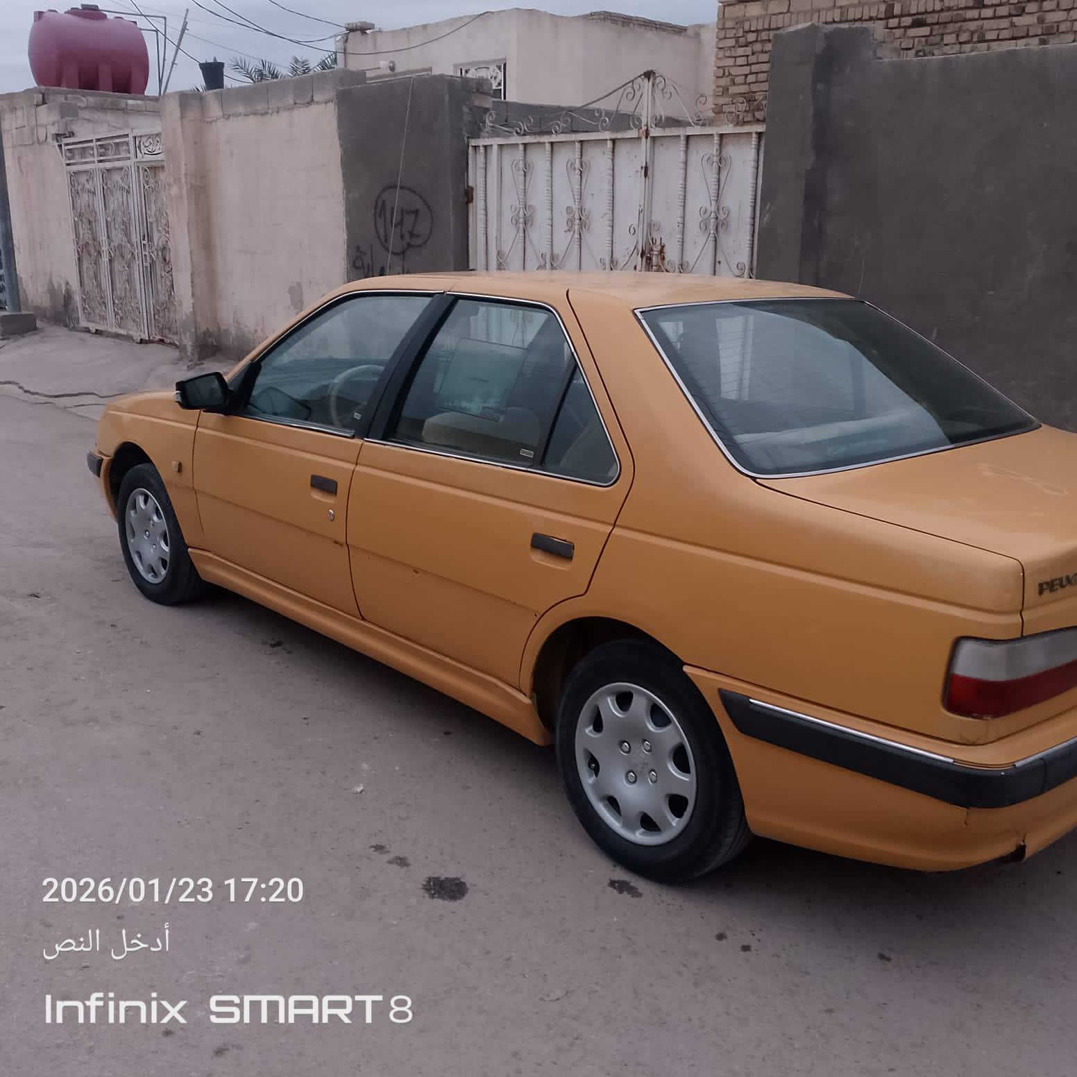 سلام عليكم بيجو للبيع موديل 13 مكفولة من الضربه ومن الصبق محرك مكفول كير كله جديد السعر 35 وبيه مجال مكان العماره الهاتف ***********
