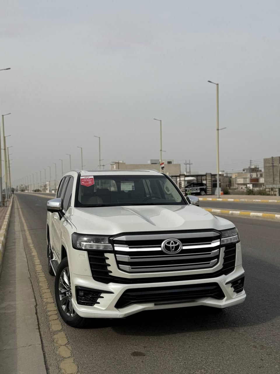 السلام عليكم
لاندكروزر 2024 GXR ساز لمتد محرك 4000 مغلفة PPF يم GMC ضمان ماشية 13 الف كفالة عامة اربع كامرات 360 رادار مري  كشنات كهرباء تبريد كشنات رقم بغداد بأسمي تحويل مباشر باقي مواصفات ساز معروفة limted
سعر السيارة 720/72000 للاستفسار ***********
