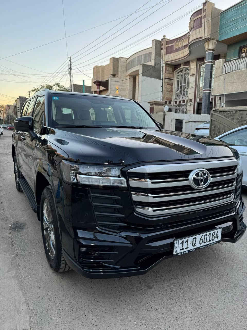 السلام عليكم ورحمة الله وبركاته 
رمضان كريم على الجميع وصيام مقبول أن شاء الله
للبيع لاندكروز GXR موديل ٢٥ لون اسود  كفالة عامة من صبغ من تبديل من بارد ماشيه ٥ ألف و٤٠٠ للعلم مغلفة ppf 
ملاحظة / السيارة دخلت عن طريق كتاب ذوي الشهداء باقيله سنه ونص تصير حرة وكالة تتحول في الوقت الحالي
السعر ٧ شدات وبيه مجال 
العنوان بغداد
اخوان الي يحب يستفسر على الرقم أني مكلف بالنشر
للأستفسار ***********
