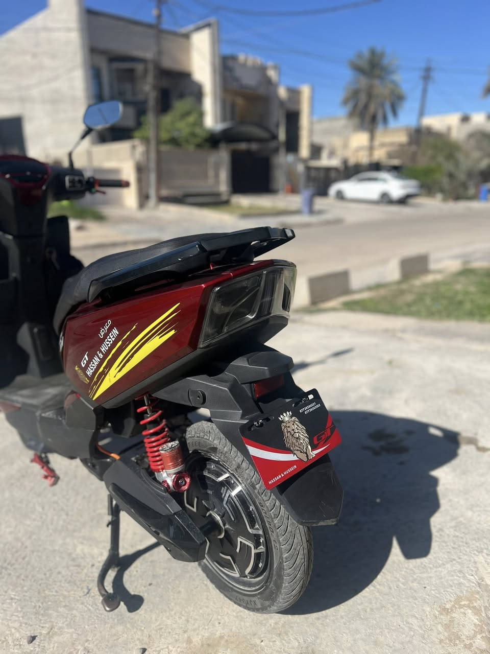 السلام عليكم
للبيع دراجه شحن ماتركس دراجه كامله علا آخر حبايه اخت زيرو بطاريات ليثيوم ملف 2000 دراجه شلعه ومعدل قوي لايتات عالي ناصي رماش زنون LED اشاير يمنه يسرة مثبت سرعه بصمه سويج قفل ستير تشغيل عن بعد قفل دراجه أنظار سرقه دراجه مفوله عنوان بغداد ***********
