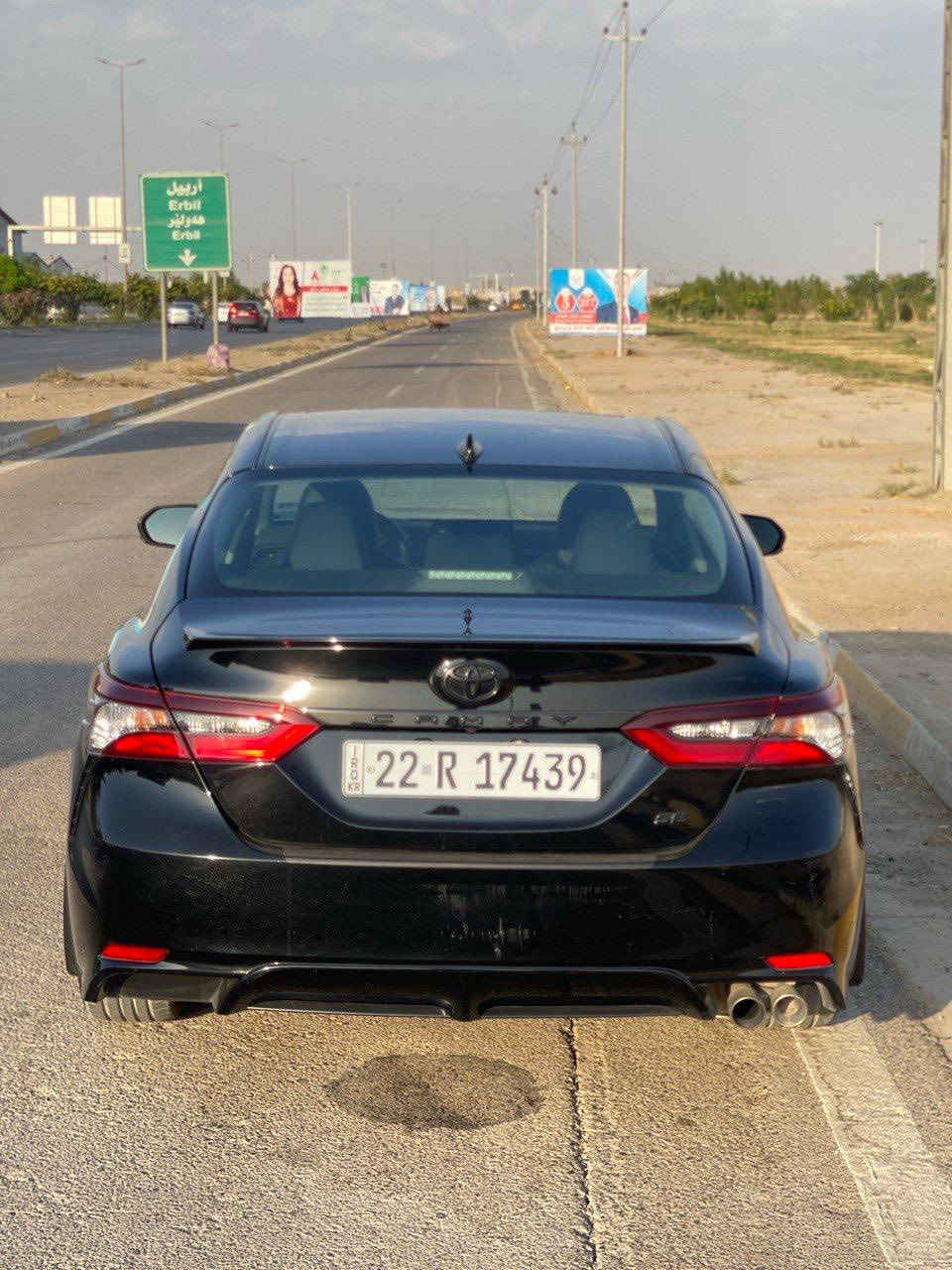 سلام عليكم
ورقه فحص موجود بل صوره 👇🏿
تويوتا كامري  
لون اسود 🖤
موديل         2023
محرك        4  سلندر
رقم اربيل بسمي 

ماشيه 23 الف ميل

موصفات.  SE بلاص
بصمه   دخول  ذكي
تشغيل عن بعد
فتحه سقف  
نضام قياده  أيكو سبورت نورمل
كير أوتو  عادي
كشنات جلد 
كشنات امامي كهربائي
كار بلاي 
مانع انزلاق
حساس أطارات
شاشه كبير
رادار نقط العمياء
رادار الخطوط البيضاء
اشاير بالمري
تحكم ستيرن
بلوتوث + usb + aux
مثبت سرعه
تحديد مسار
توقف ذاتي مانع تصادم
يبقا موصفات SE معروفه

رقم شاصي 
4T1T11AK6PU839729
مكان سياره كركوك
الاستفسار على رقم 
‭  0773 482 2019‬ 
***********  اتصال
***********  واتساب فقط
