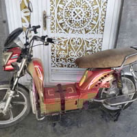 دراجة شحن • ٥ بطاريات • فلوجه حي الشهداي