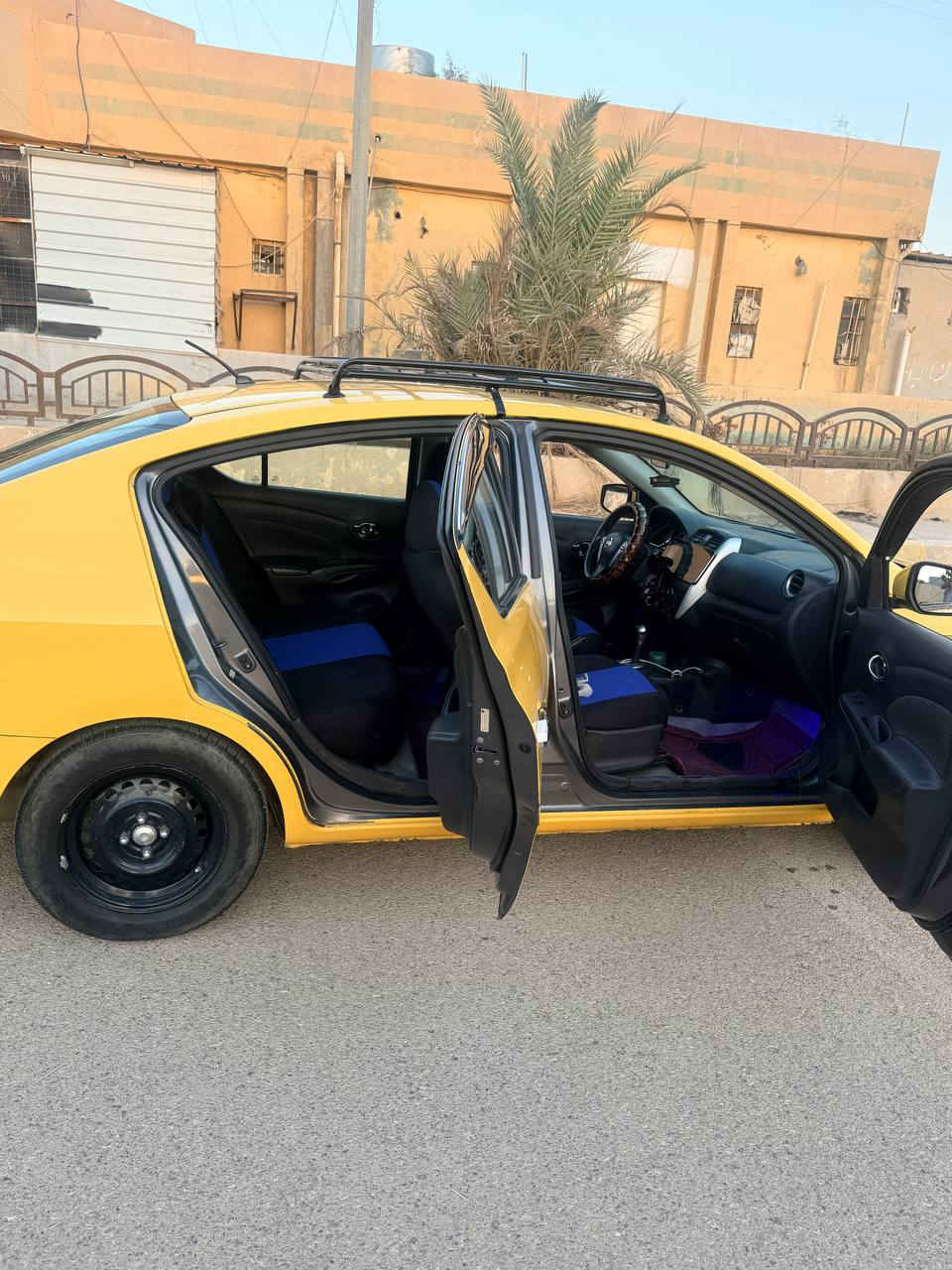 السلام عليكم نيسان فيرسا موديل ٢٠١٩ رقم بغداد مشروع وطني سنويه لل٢٧ بيها قطعتين قبق بونيد وقبق جنطه بيها كوبون بانزين اريدها مراوس ويه سياره خصوصي حسب القناعه رايدها ب ١٠٥ورقه ***********
