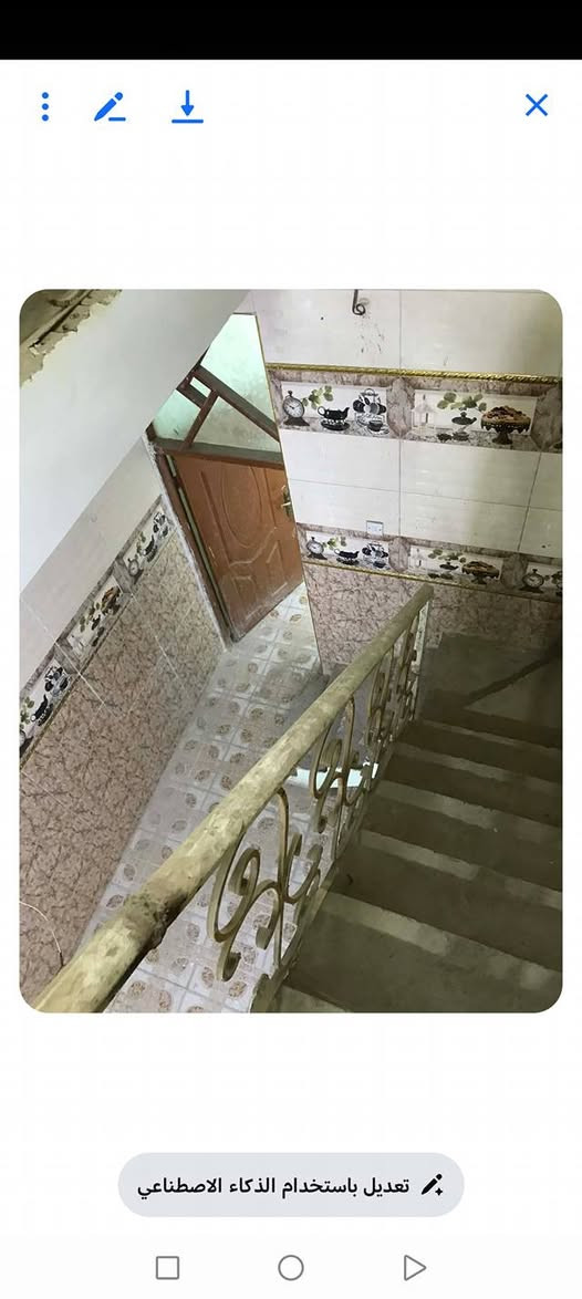 بيت المساحه 100 متر ام الكبر سعر، 78 وبي مجال للشراي مقابيل كراج ابو ريش قرب جامع الفردوس للاستفسار اتصلو علئ هذا رقم ***********
