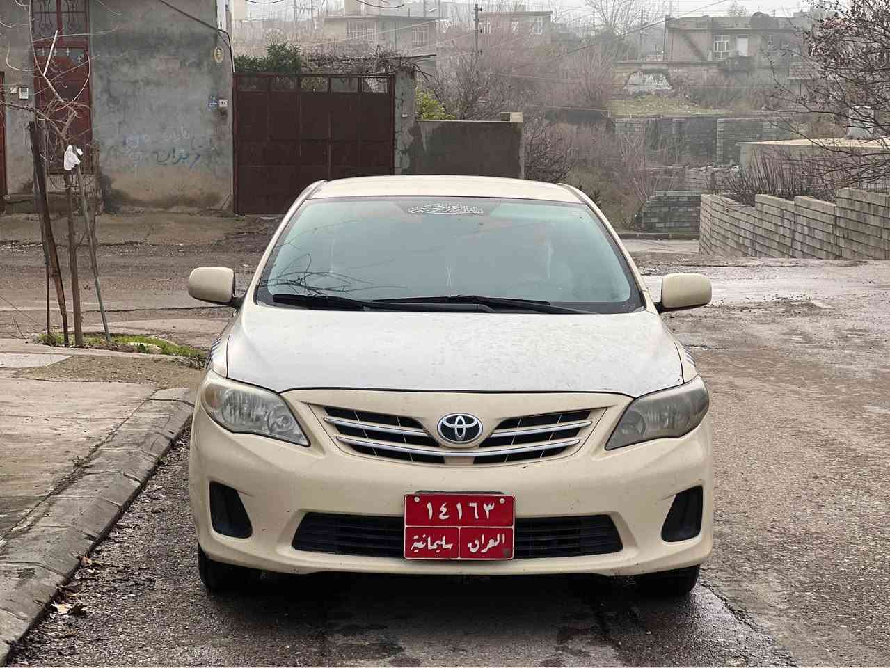 کرۆلای بیلادتەکسی ٢٠١٢ سێ پارچەی دواوەی بۆیاخە سەنەوی تازەیە تا ٢٠٢٨ مەکینەی کەمێک سەوتی تیایە  

*********** حلبجة, السليمانية
