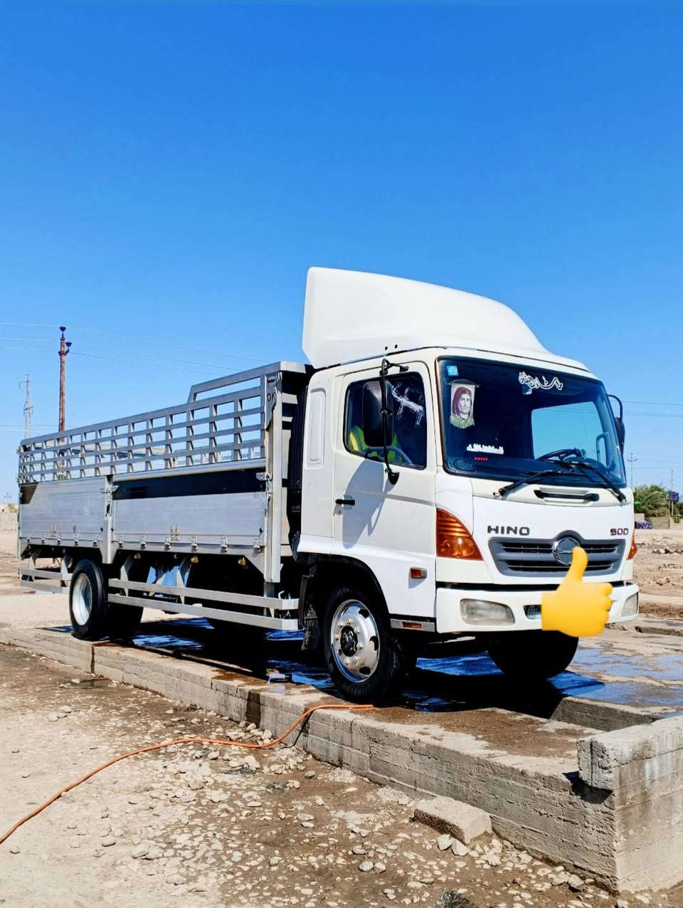 هينو للبيع يسره بلاد مكفوله كفاله عامه فحل 8 براغي رقم بصره جديد نكليزي مكان ذي قار  رقم ***********
