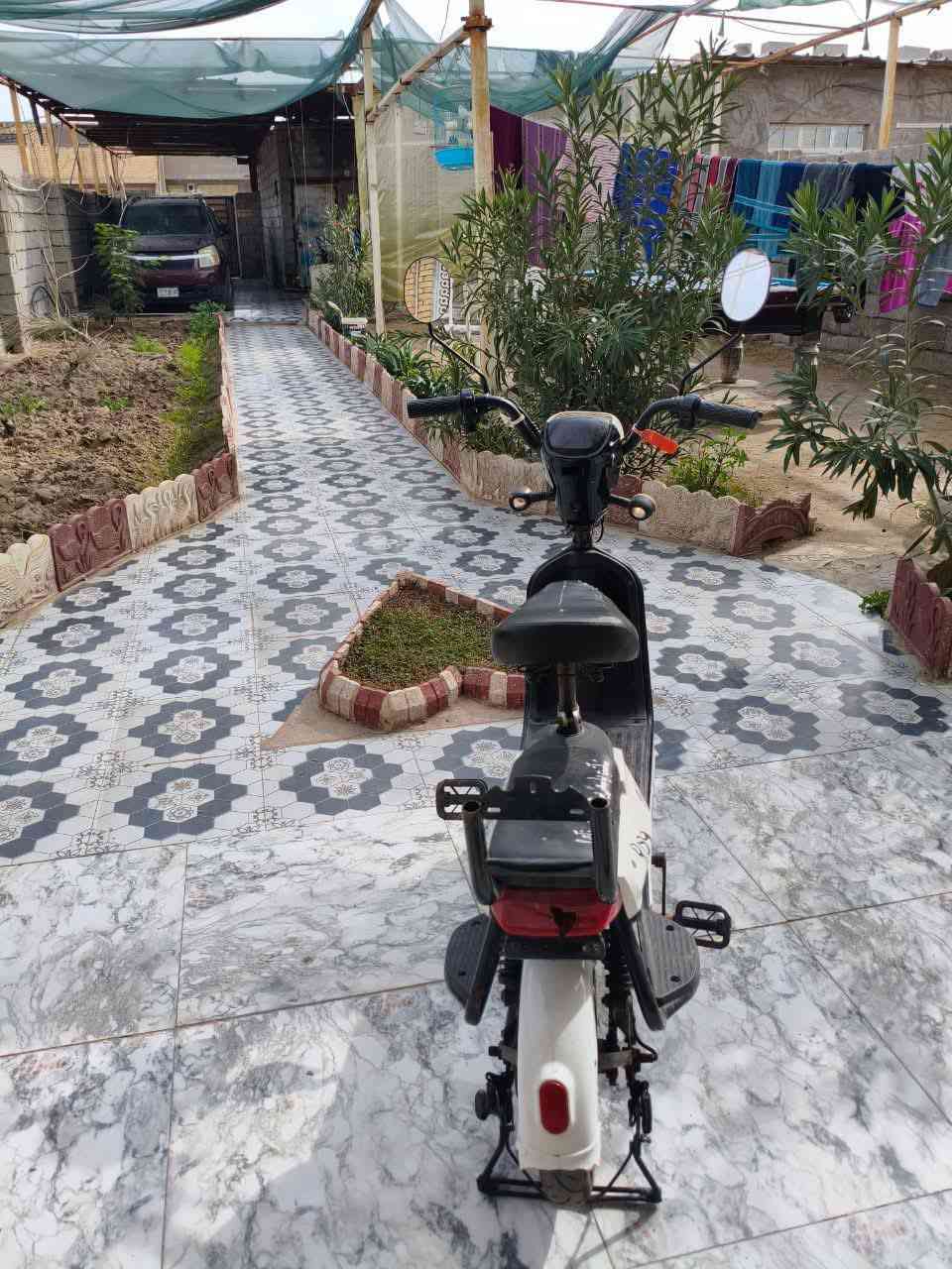 السلام عليكم
دراجه شحن للبيع 
اربع بطاريات سرعه 77 3 سرع لايت عالي ناصي سويج وبصمه وشاحنه وياه سله بس ماشاده مضاده للمي تشيل نفرين او تلاثه امرايات 
سعره 240 وبيه مجال للطيبين
الرقم ***********
العنوان واسط الكوت حي الحكيم معمل الاوكسجين قرب افران العلم
