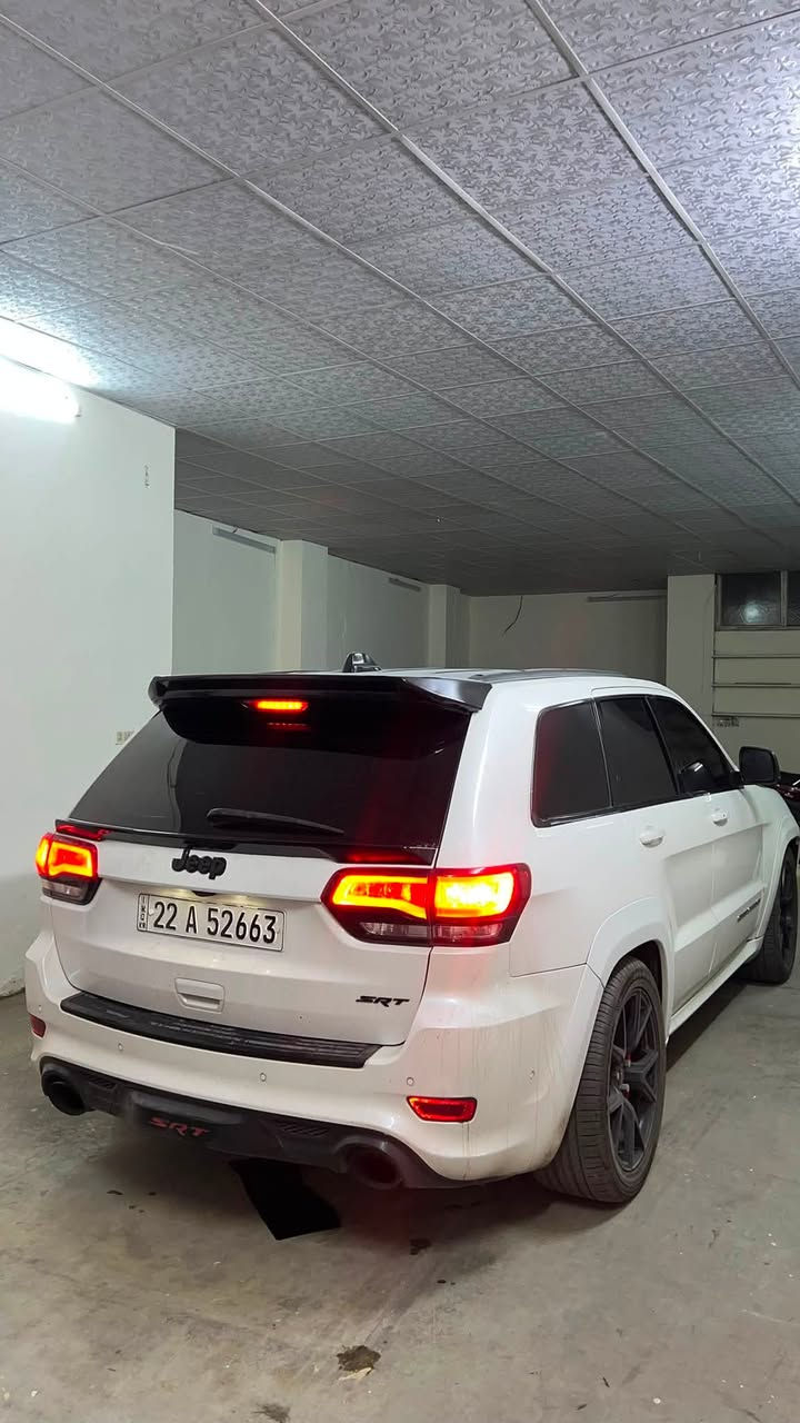 جيب  2017  SRT  
فول فول مواصفات 

بيع او مراوس بجارجر 6.4
فول مواصفات واحد على واحد 6.4

المحرك : V8 6400
العداد : 85.000 الف مايل 
رقم اربيل الجديد 
 
المواصفات :
* رادار امامي مع مانع تصادم . 
* نظام الاصطفاف الالي (اوتوپارك) . 
* تحذير الخروج عن المسار . 
*بانورما واحزمه صفر 
* فرش المقاعد من الجلد  
* صفي المقاعد الأمامية كهربائية .
* ذاكرة لحفظ وضعيات الجلوس . 
* صفي المقاعد الأمامية مع تبريد وتدفئة . 
* صف المقاعد الخلفية مع تدفئة . 
* انظمة القيادة على حلبات السباق . 
* نقطة عمياء .
* ويل تراك هوك قياس 20 انج .
* فچوچ برمبو
* مقود السائق SRT كاربون فايبر
* مقود السائق كهربائي . 
* تدفئة ستيرن . 
* سقف بانوراما .
* شاشه كبيرة مع نفكيشن GPS .  
* مصابيح امامية زنون . 
* المصابيح الأمامية مع LED لايت . 
* كشافات ضباب بروجكتر زنون . 
* سقف المقصورة شاموا. 
* تشغيل عن بعد .
* صندوق كهربائي .
* حساسات أمامية . 
* حساسات خلفية .
* كاميرا خلفية .
* مرايا متحسسه للضوء العالي . 
* مرايا جانبية قابلة للطي . 
* محدد سرعة . 
* نظام بريك اوتماتيكي ( Auto Brake System ) 
* ⁠طبعاً بعد بيها مواصفات هواي 
الاضافات الي عليها 
تفريغ
برمجه
فيت بم ريسنك  
بيها كلير البيها ٤ قطع كلير رش حادثها بس دعاميه 
لون صدفي السياره مو ابيض 
السعر ٢٢٥ بيها نجال
كركوك ***********
