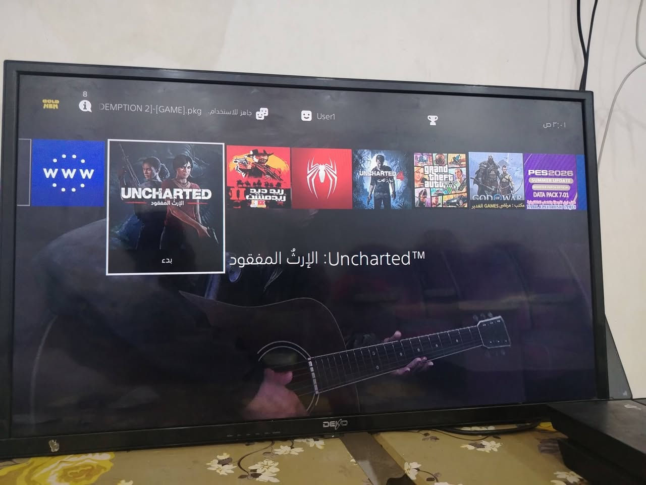 بلي فور فات مهكر للبيع الجهاز نضيف وكدام عينكم المساحه واحد تيرا النضام 9.00 ويا جوستك عدد 2 وكامل ملحقاته امانت الله الجهاز نضيف كلش تجي وتفحص وتاخذ السعر من النهايه 225  قفل مكاني الحسينيه الراشديه توصيل ما عندي


**إذا كنت صاحب هذا الإعلان وتريد حذفه لأي سبب، رجاءا أرسل رسالة إلى الدعم الفني**