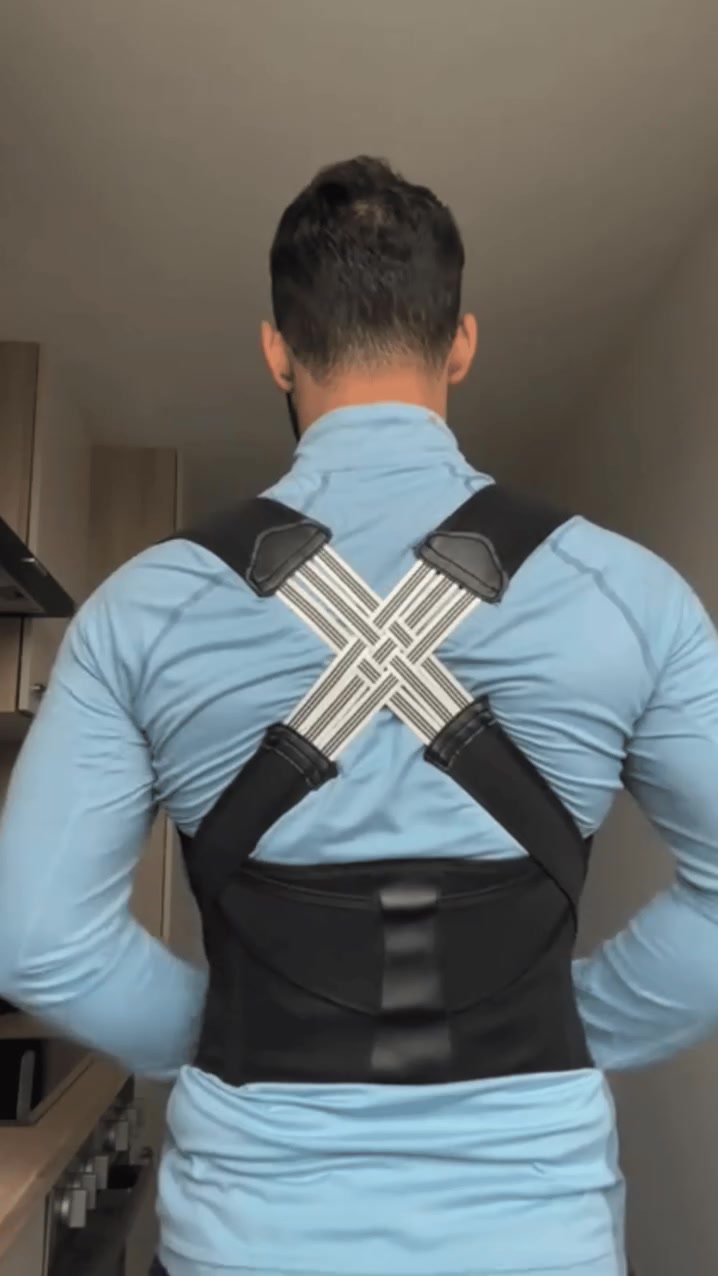 حزام دعم وتصحيح استقامة الظهر والكتفين الطبي (Molded Compression Vest YIMYZ-3003)
للطلب: https://nl-s.netlify.app

الاستخدامات

تصحيح انحناء الظهر والكتفين.

دعم العمود الفقري أثناء الجلوس الطويل أو العمل المكتبي.

تقليل آلام الظهر والكتفين الناتجة عن الوضعية الخاطئة.

مناسب للاستخدام اليومي في المنزل، العمل، أو أثناء التمارين الخفيفة.

يساعد على تحسين المظهر العام واستقامة الجسم.

المميزات

تصميم Molded Compression داعم للظهر والخصر.

أشرطة مطاطية متقاطعة خلفية لشد الكتفين للخلف بشكل تدريجي.

قماش مرن ومريح وقابل للتنفس.

حزام خصر مدمج لدعم إضافي لمنطقة أسفل الظهر.

إغلاق فيلكرو قابل للتعديل حسب مقاس الجسم.

يساعد على بناء "Muscle Memory" للحفاظ على الوضعية الصحيحة.

موديل المنتج: YIMYZ-3003.

بلد المنشأ: الصين.

قياس الكيس: 18 × 22 × 4 سم.

محتويات الصندوق

حزام دعم الظهر.

كيس تغليف بلاستيكي.

الملاحظات

يُفضل اختيار مقاس أكبر بدرجة من مقاس الملابس المعتاد.

يُستخدم تدريجياً (1-7 أيام تأقلم، ثم زيادة الشد تدريجياً).

يُغسل يدوياً بماء فاتر.

لا يُستخدم داخل الغسالة أو المجفف.

يُجفف في الظل.


**إذا كنت صاحب هذا الإعلان وتريد حذفه لأي سبب، رجاءا أرسل رسالة إلى الدعم الفني**