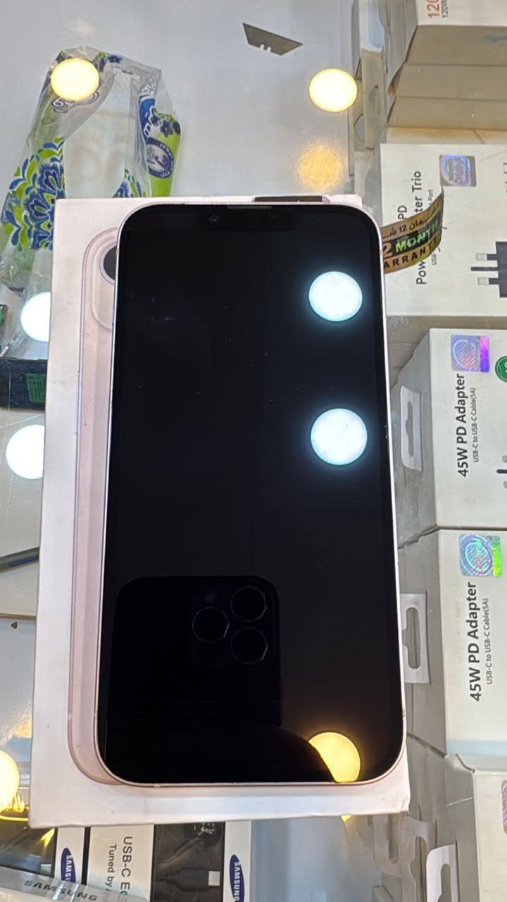 ايفون 13 جهاز نصيف نموذج m بطارية 88 ذاكرة 128 جهاز ب450 وبي مجال نضيف يخبل زلغ مابي غراضه كامله 
مكاني نجف ***********
