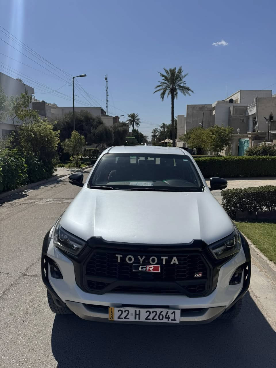 هايلوكس GR مديل 24
ماشية 42 الف
كفالة عامة 
رقم شمالي 
بغداد زيونة
الاستفسارات ***********
