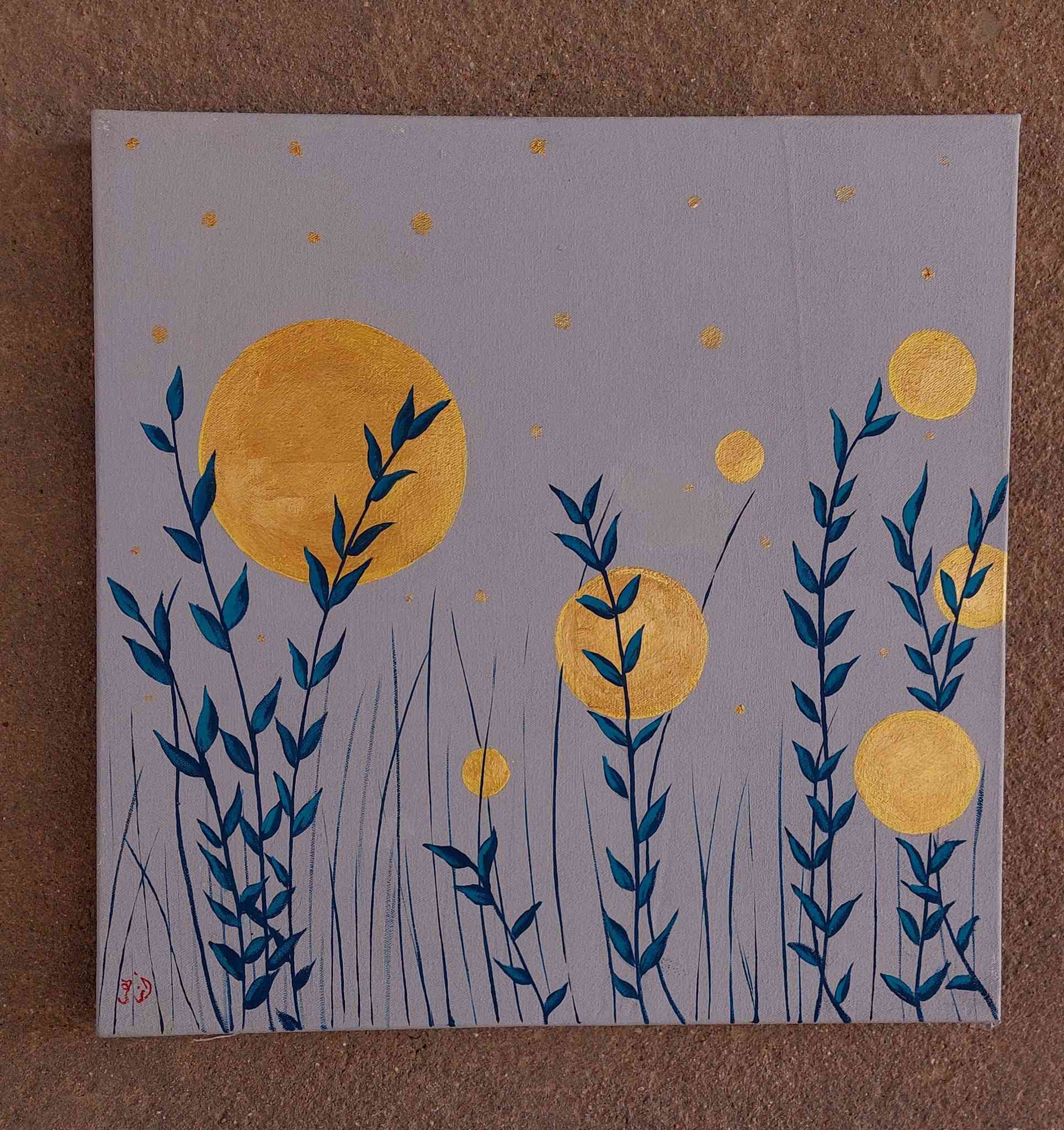 لوحه  رسم جدارية من اعمالي
اللوحه ب 10 الف فقط 
50 سم مربع القياس
توصيل بصره متوفر ***********
