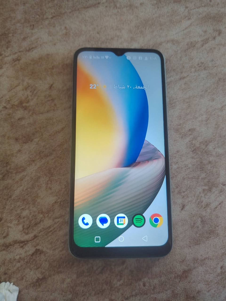 جهاز موبايل للبيع نضيف كما موضح بالصور مع العلم الجهاز ما مفتوح
realme C33
السعر 100الف
للاستفسار ***********
