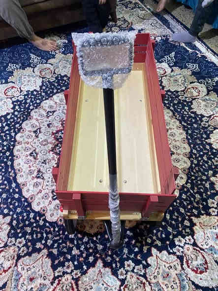 اتوفرت كميه عربة ماركة Radio Flyer Town & Country® Wagon
تفاصيل كدامكم متوفر سعر القطعة ٤٠ الف❤️
للتواصل خاص او واتس اب
***********
