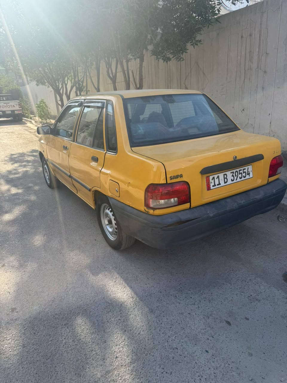 السياره جاهزه مناقصهه شي الكير برايد جديد مشط ستيرن جديد
منضومه بانزين جديده هيئه وغرمات مصفره رقم جديد بسمي سنويه ل2031مكان الشعب 
السعر 25وبيهه مجال بسيط
الرقم ***********
ملاحضه اني مكلف بالنشر اتصل على الرقم للتفاصيل
