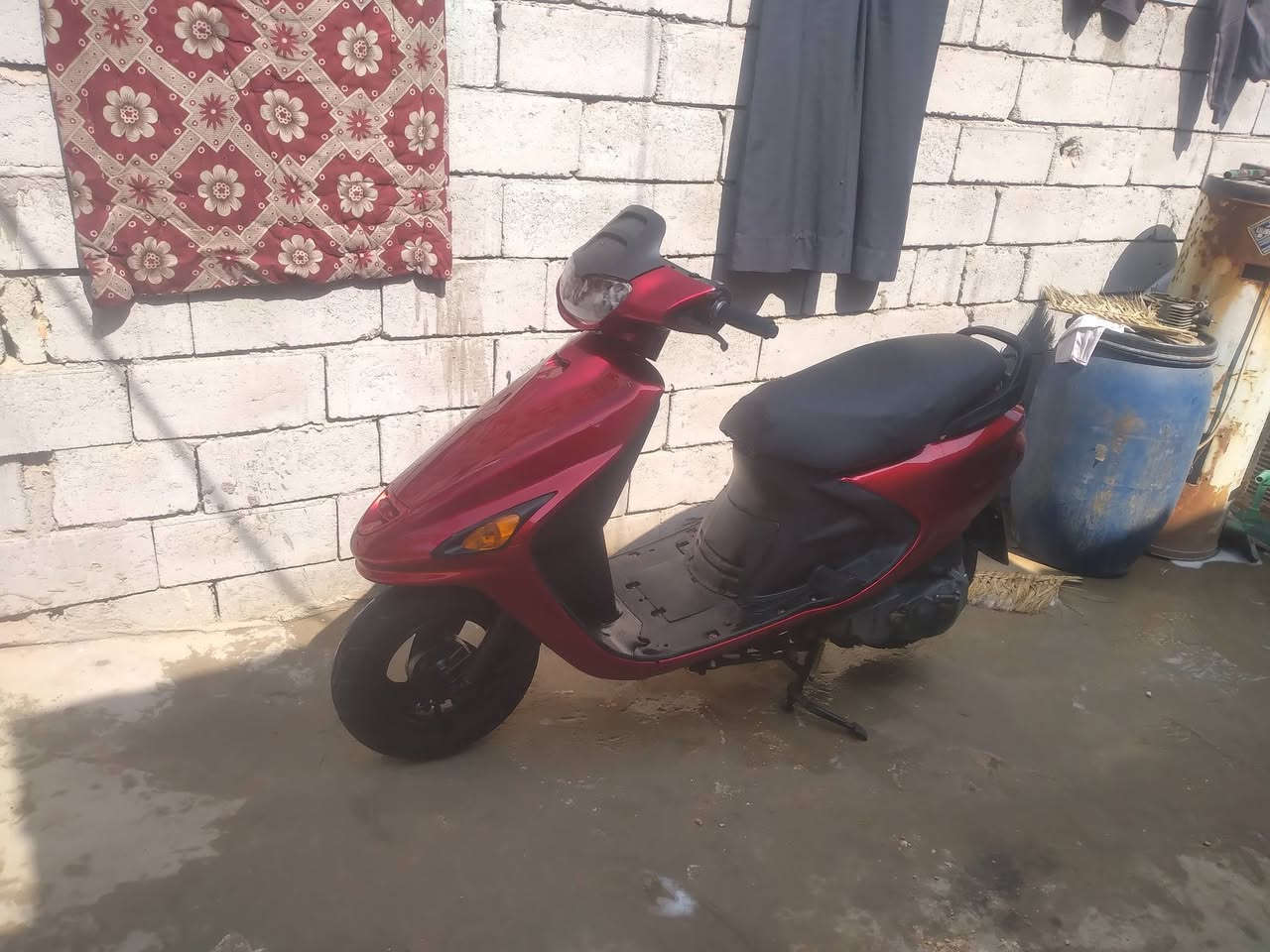 السلام عليكم دراجة فراشة للبيع نظيفه مال حاوية كلشي شغال بيها مامفتوحة أنظف من صورة٥٠٠بيها مجال مكاني نجف مشخاب *********** مكفولة كفاله عامه
