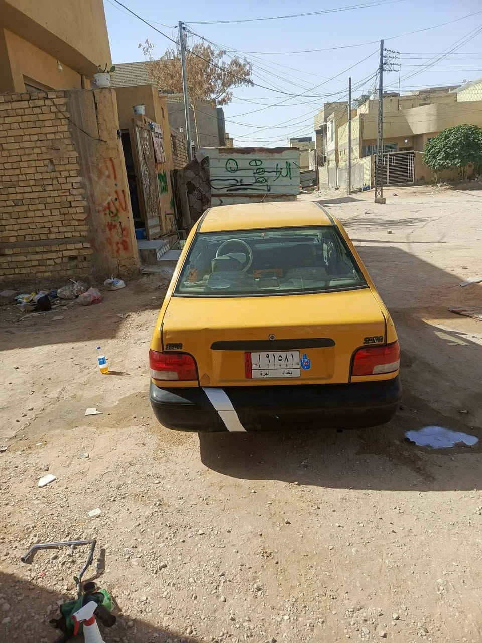 يا الله سايبه للبيع موديل 11 رقم بغداد راعي يريد مداور مصفره هيئه وغرامات السياره جديده مكاني كربلاء  السعر 27وبيهه مجال قليل للتصال ***********
