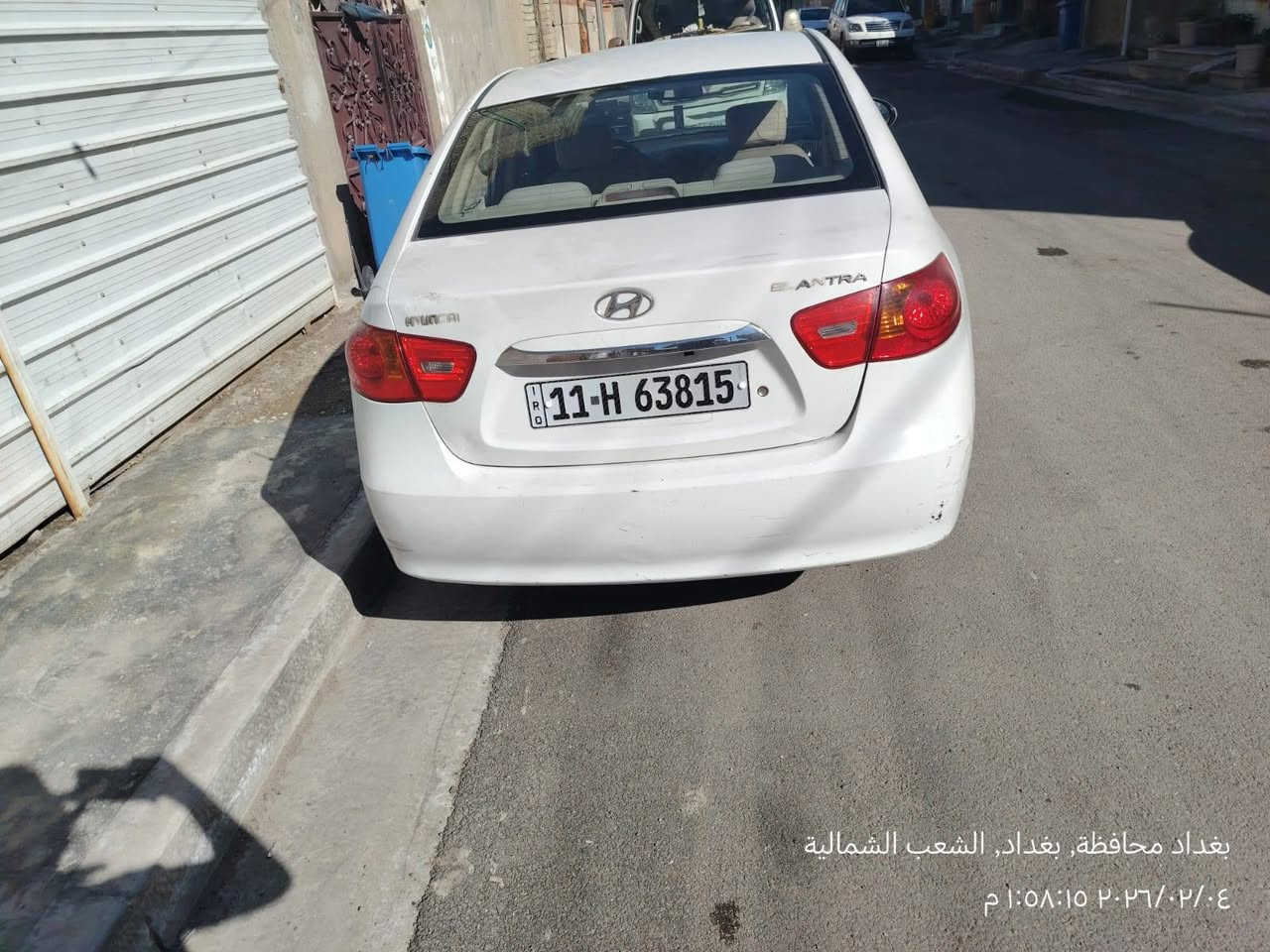 النترا للبيع موديل ٢٠١١بسمي تحويل ثاني يوم محرك ١٦٠٠ مكفوله بيه بس بارد بلجاملج الأيمن سعره ١١٥ وبيه مجال مكاني بغداد الشعب شارع الصحه رقم موبايل ***********
