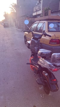 دراجه شحن نضافه 80/100 بطاريات مستعمله ٣ اشهر امانت الله  دراجه سرعته ...