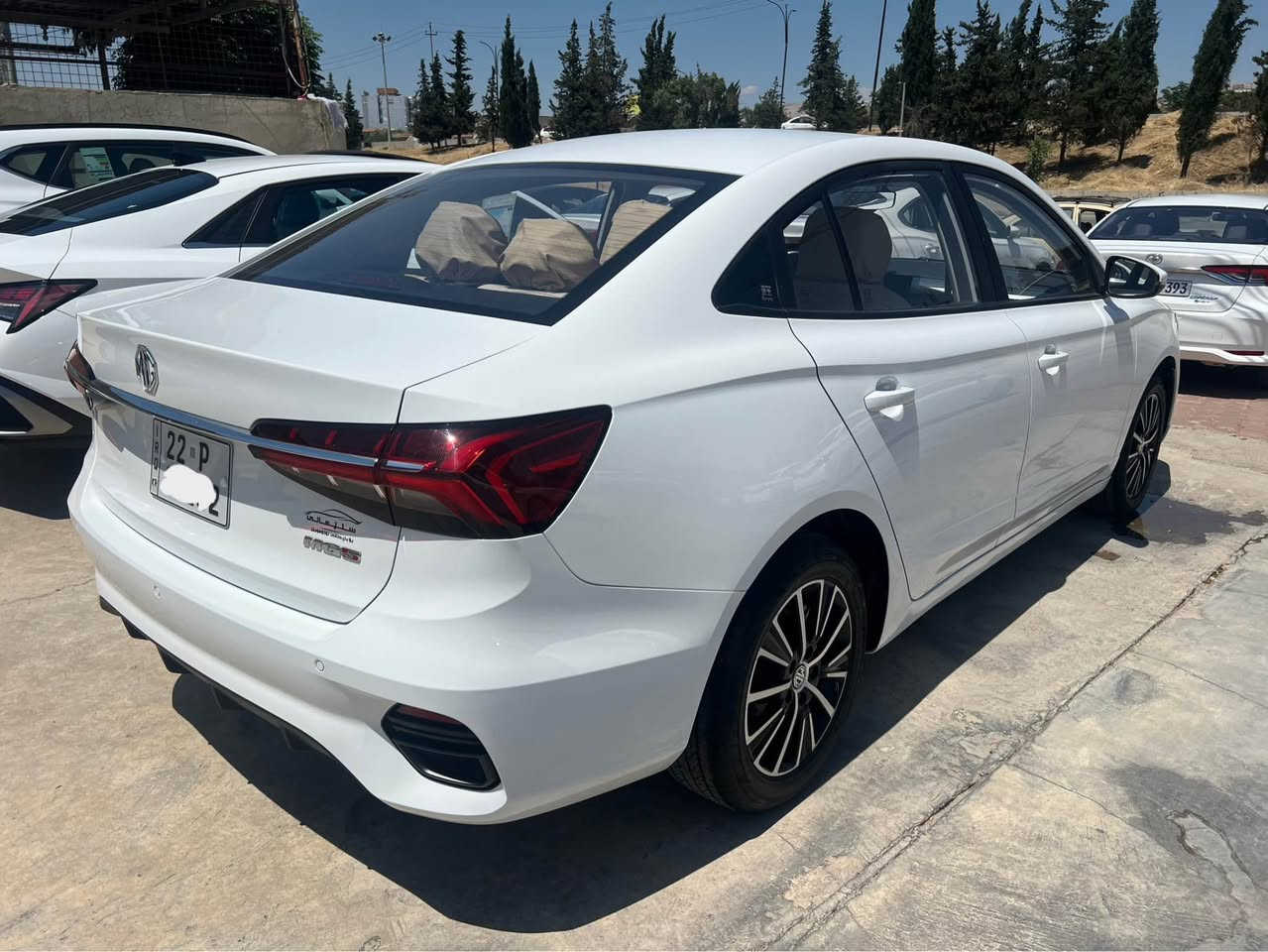 mg 5 2025   ***********
٩.٠٠٠ كم ڕۆشتووە
بەصمە ناو زەرد تەبرید مەرکەزی 
شاشە و حاسەی دواوە
لایت لید و زینۆن
ویل کرۆم
سەیارەکە ضەمانی شەریکەیە و سێرڤز کراوە ڕۆنی گۆڕاوە
یەک پەڵەی بچوک دۆسەکەی بۆیاخە بێ ناوگرتن 
*********** السليمانية, العراق
